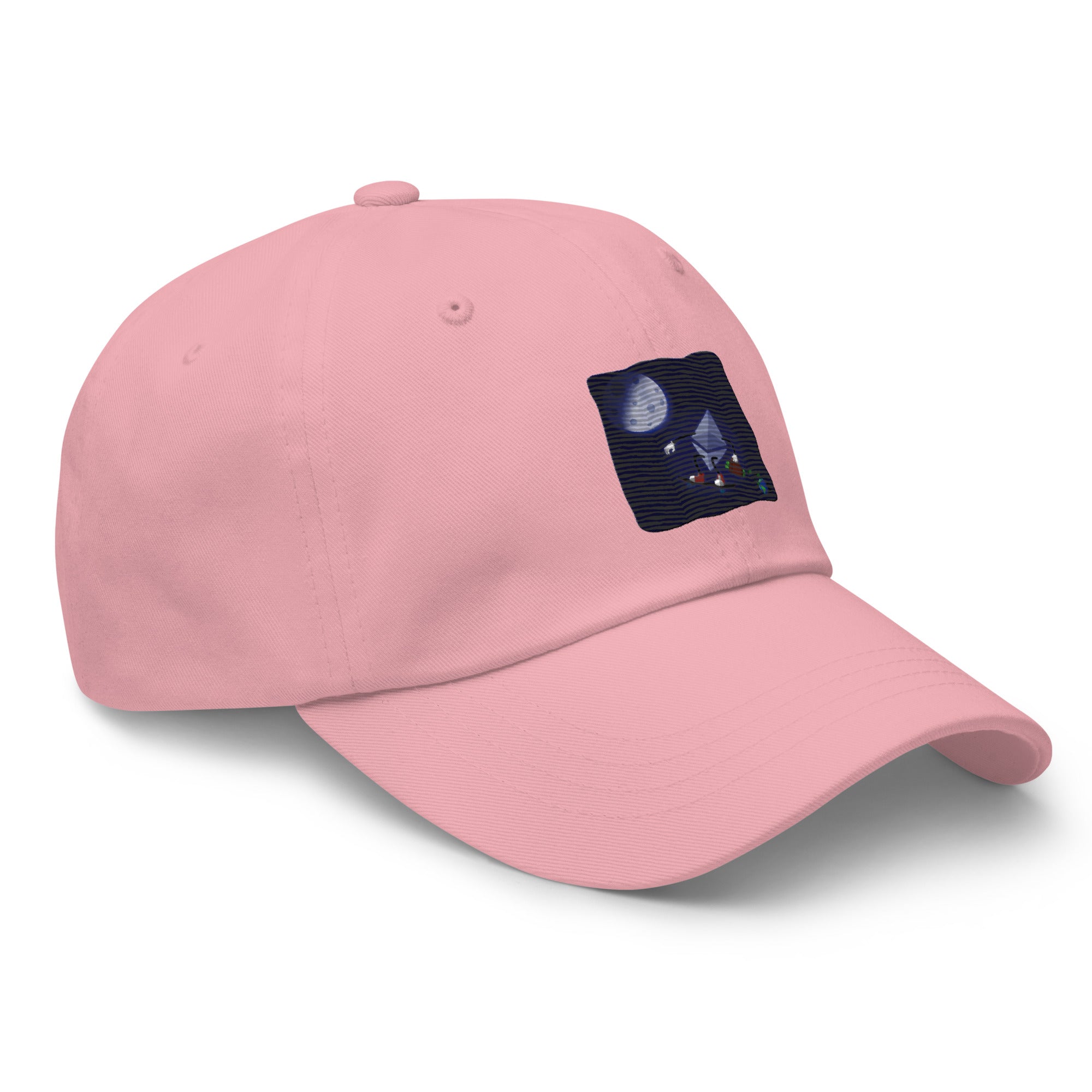 Ethereum to the Moon Hat - Iconic Design, Premium Comfort for ETH Enthusiasts CRYPTO HAT