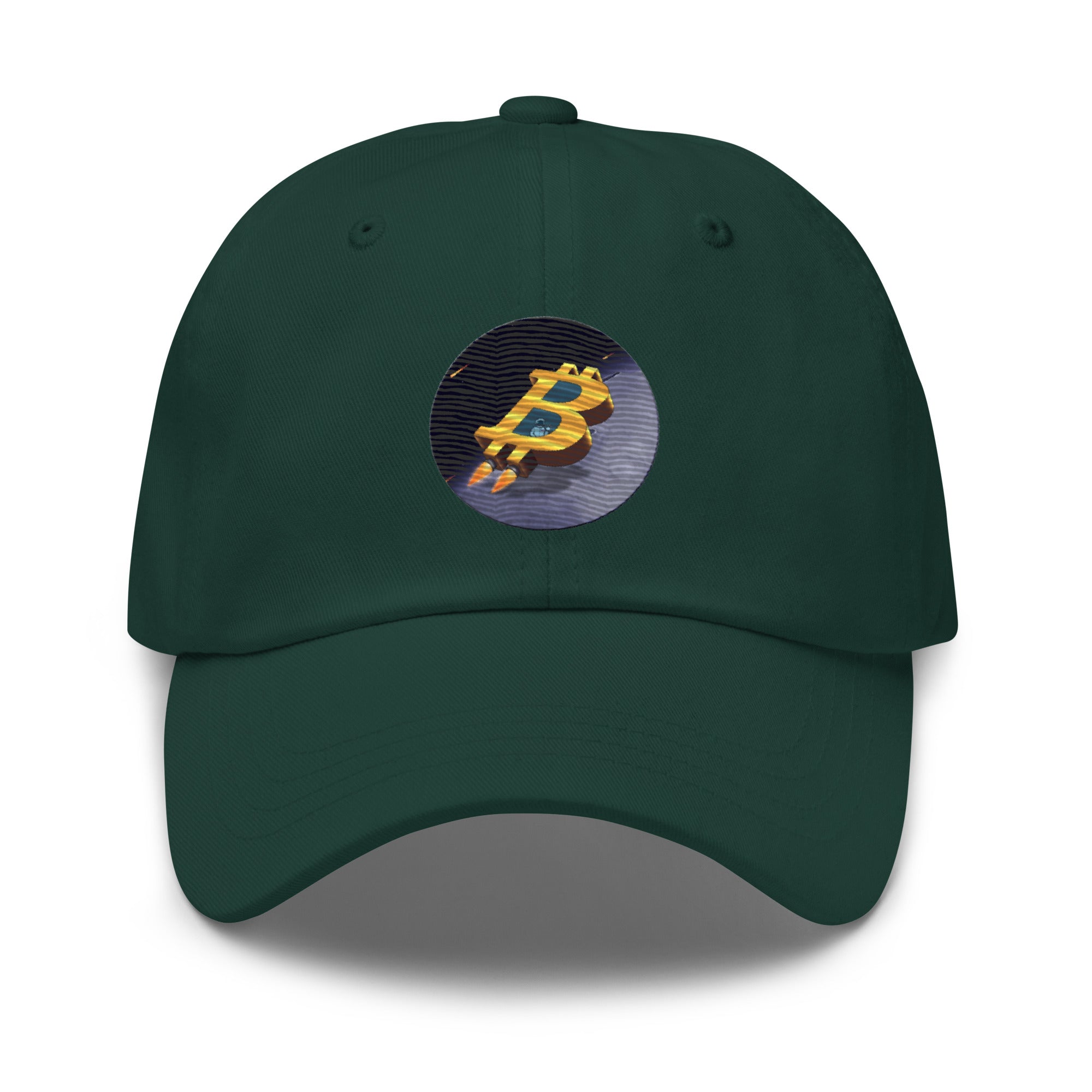 Bitcoin to the Moon Hat - Iconic Design, Premium Comfort for BTC Enthusiasts BTC ROCKET HAT