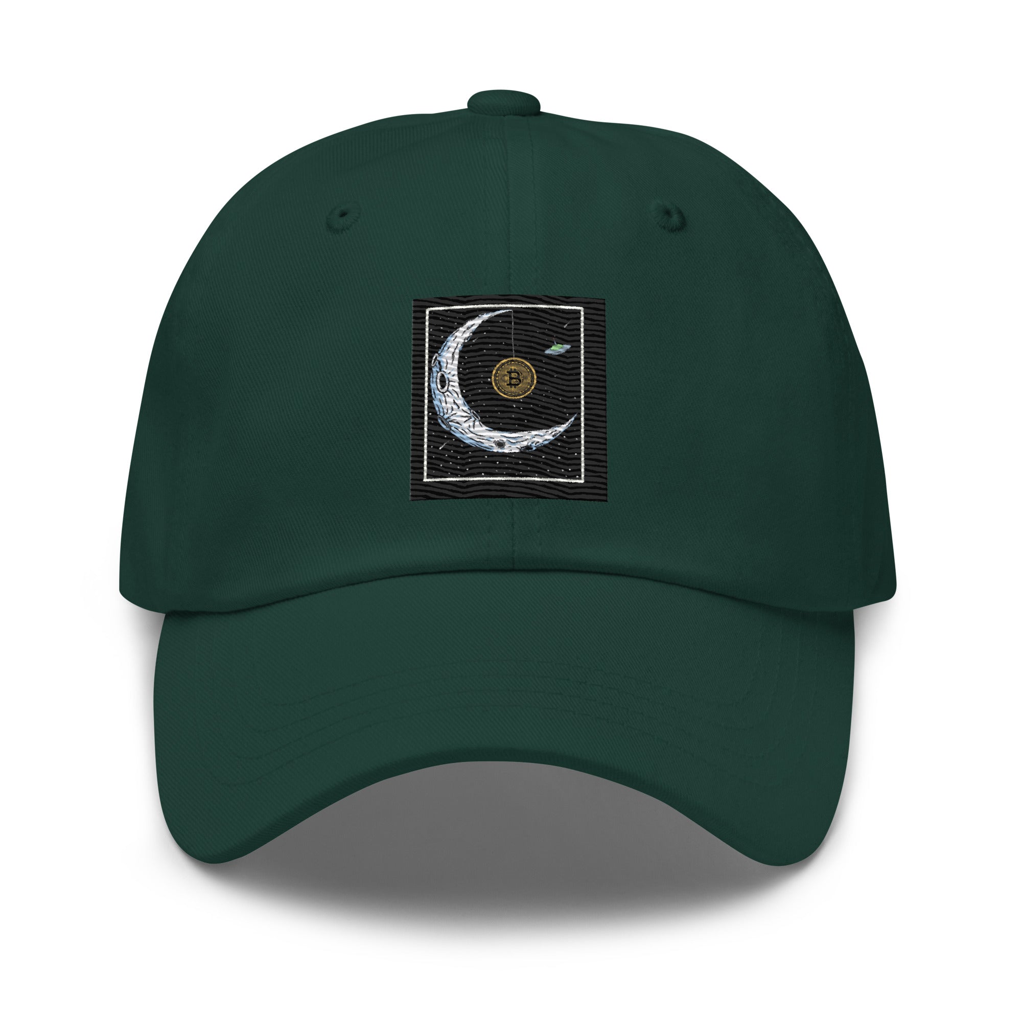 Bitcoin to Space Hat - Futuristic Design, Premium Comfort for BTC Fans UFO | CRYPTO SPACE HAT