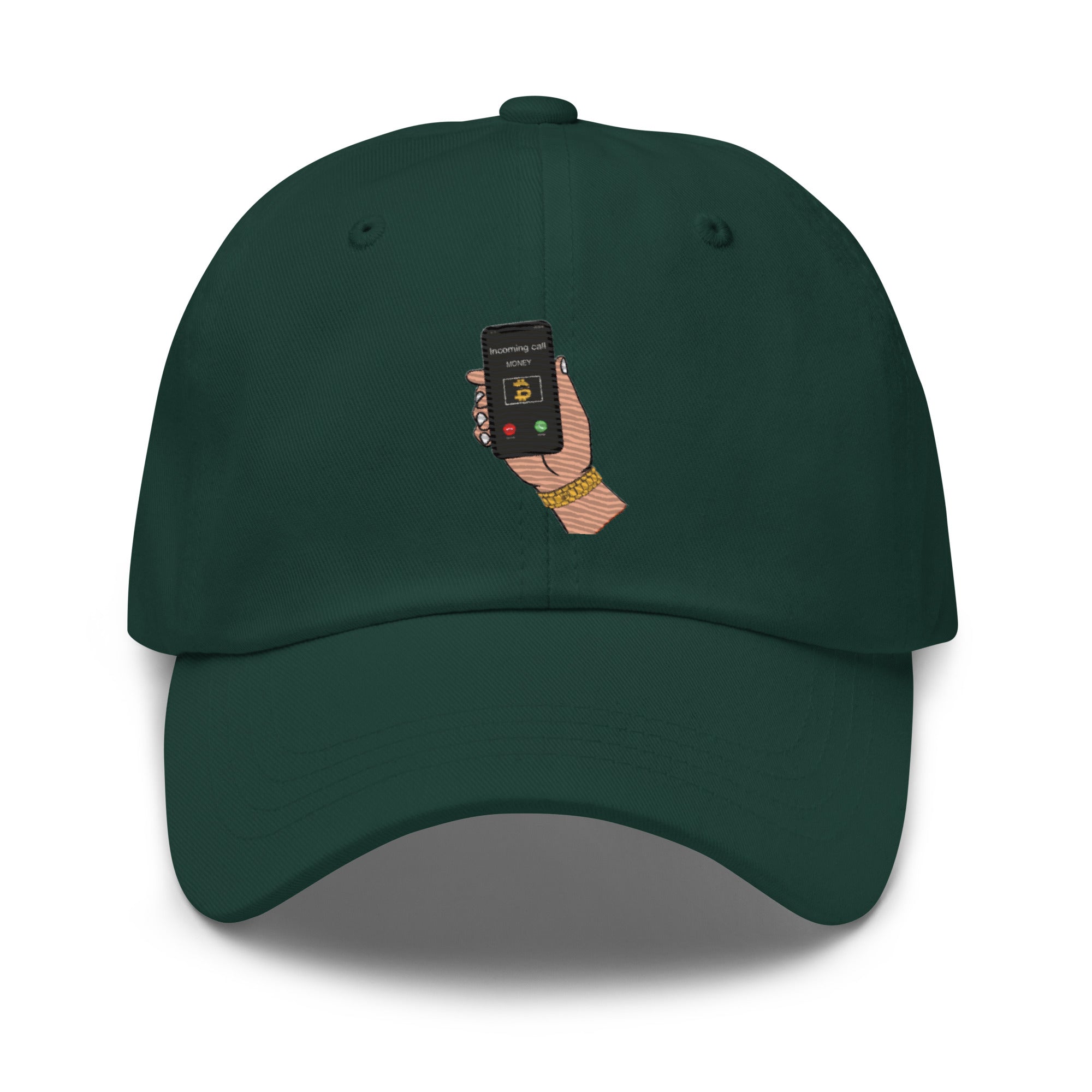 BITCOIN Is Calling Hat - Motivational Design, Premium Comfort "I'M RICH BITCH" BTC HAT