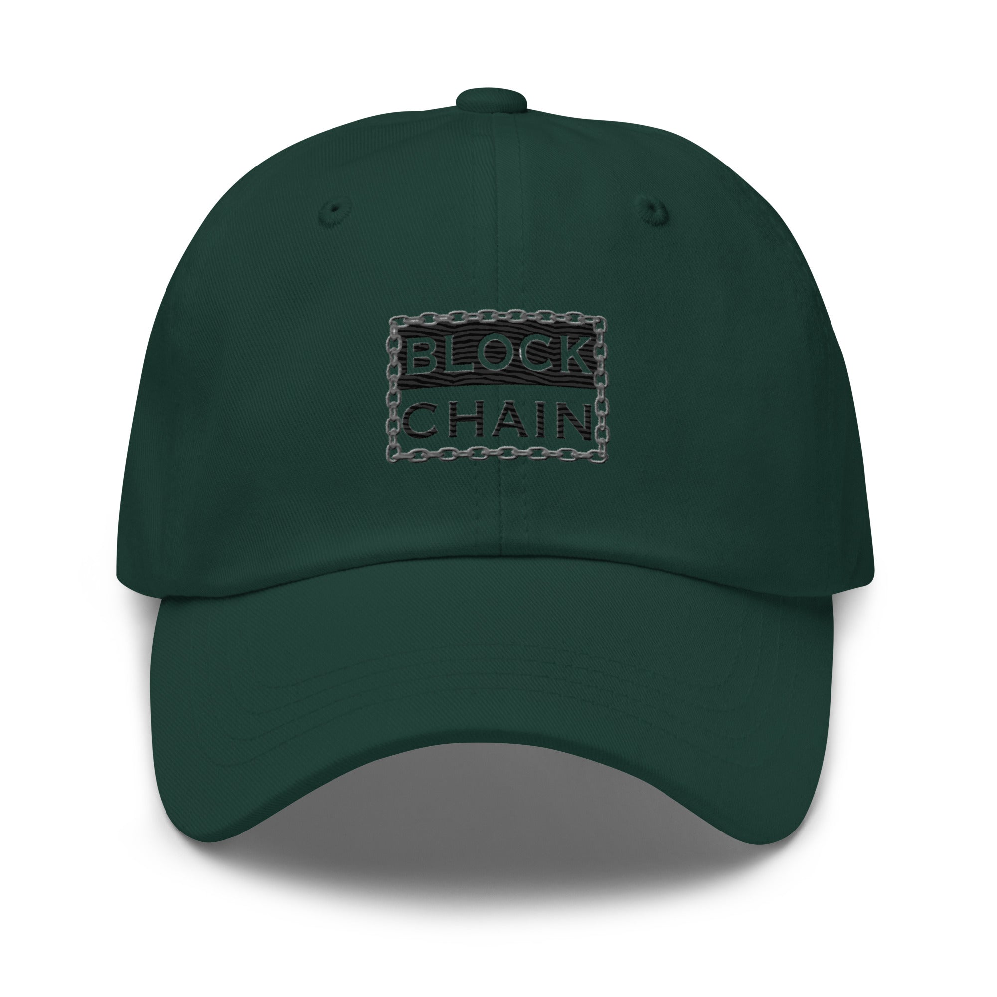 Blockchain Hat - Cutting-Edge Design, Premium Comfort CRYPTO BITCOIN TECH HAT