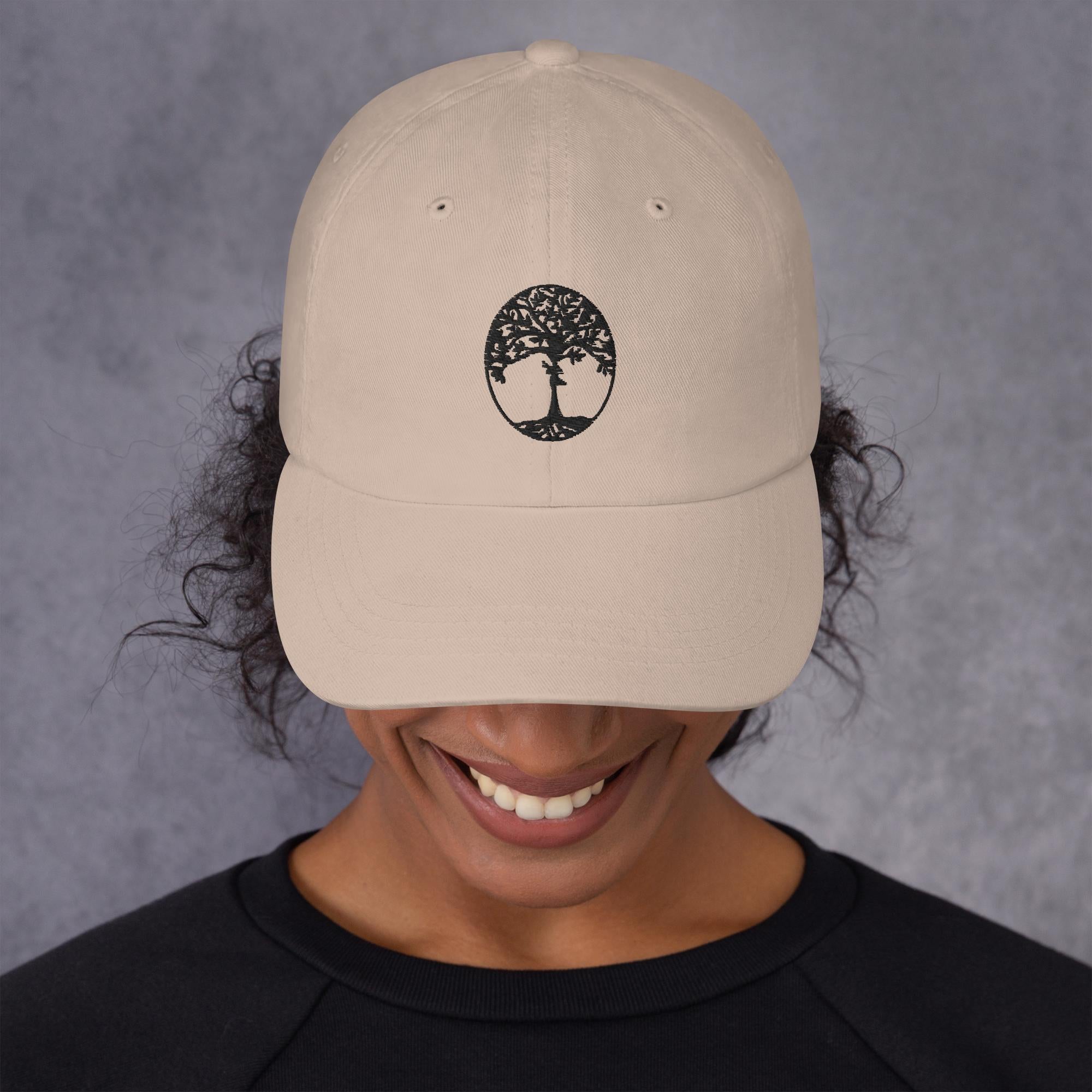 Tree of Life Hat - Symbolic Design, Premium Comfort "SPIRITUAL LIFE"