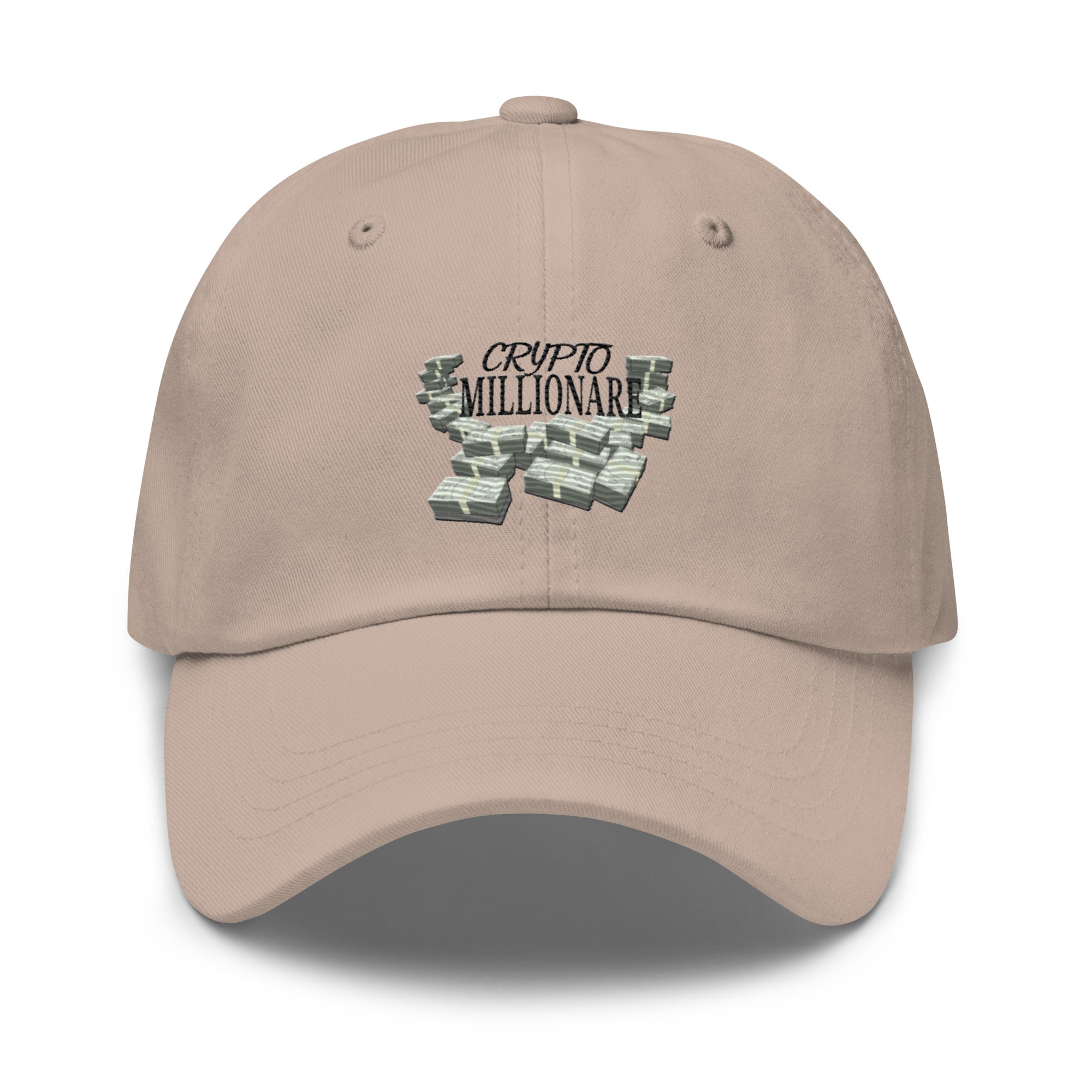 Crypto Millionaire Hat - Wealth Design, Premium Comfort BTC | ETH | BITCOIN CRYPTO HAT