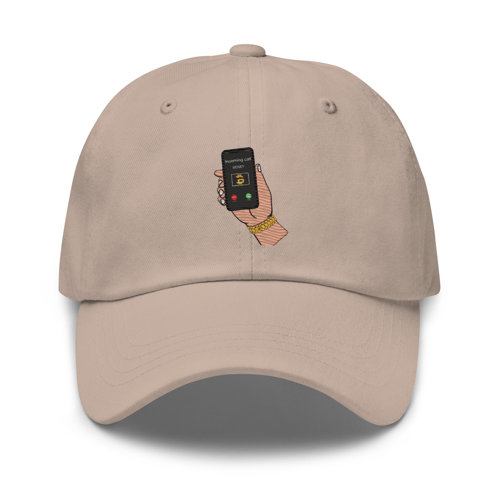 BITCOIN Is Calling Hat - Motivational Design, Premium Comfort "I'M RICH BITCH" BTC HAT