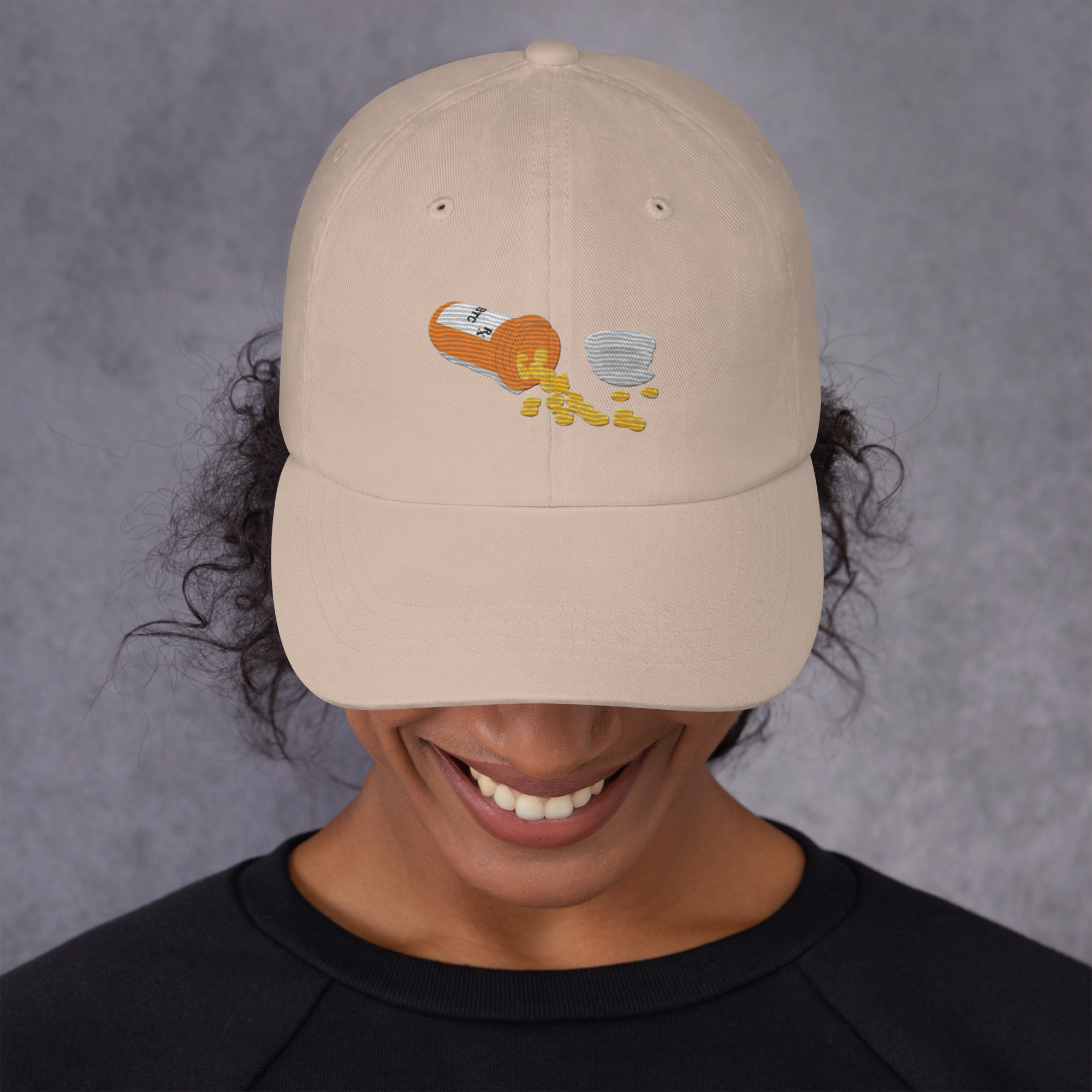 Bitcoin Overdose Hat - Bold Design, Premium Comfort for BTC Enthusiasts BTC "PILL POPPER" HAT