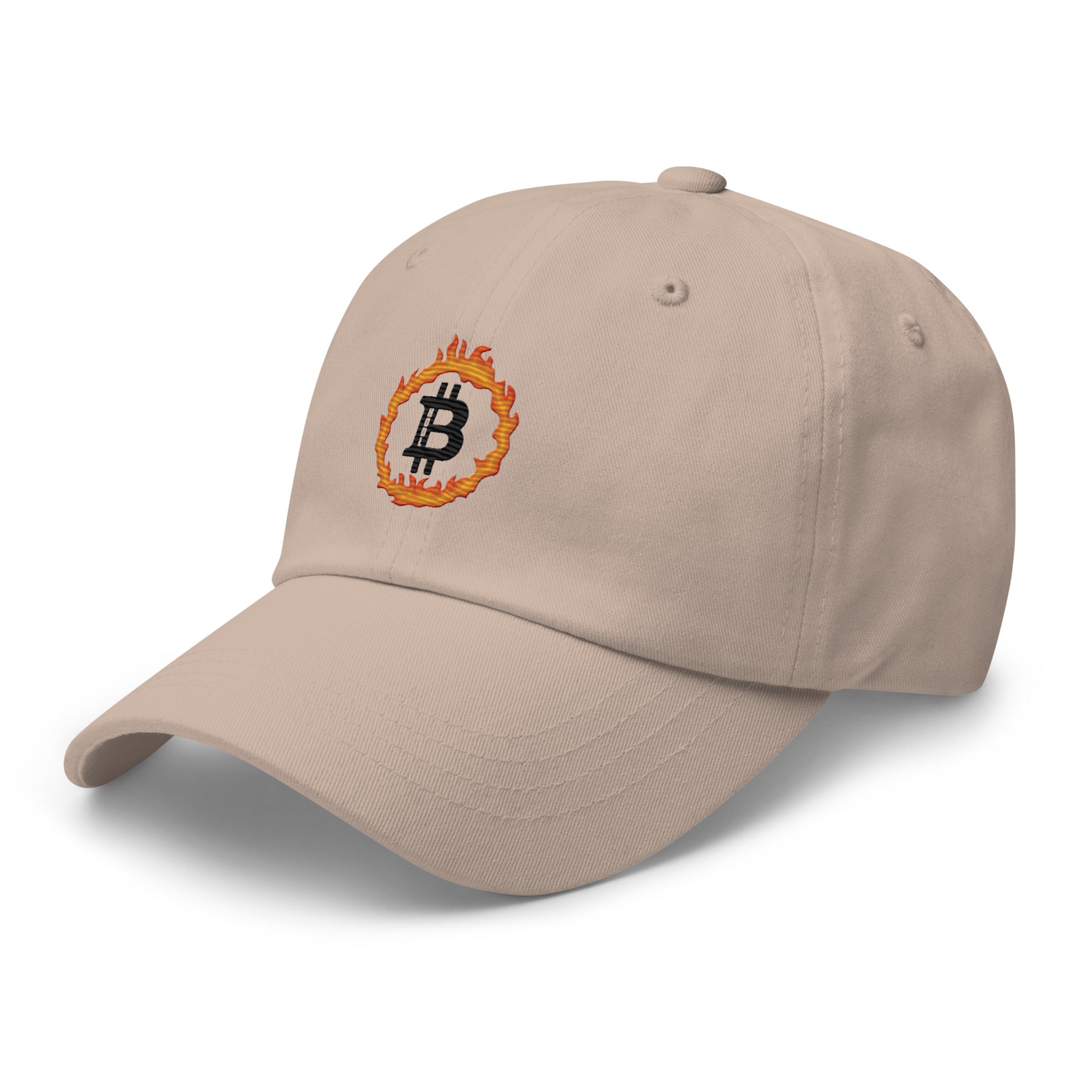 Bitcoin Blaze Hat - Ignite Your Crypto Style, Premium Comfort for BTC Enthusiasts BTC ON FIRE HAT