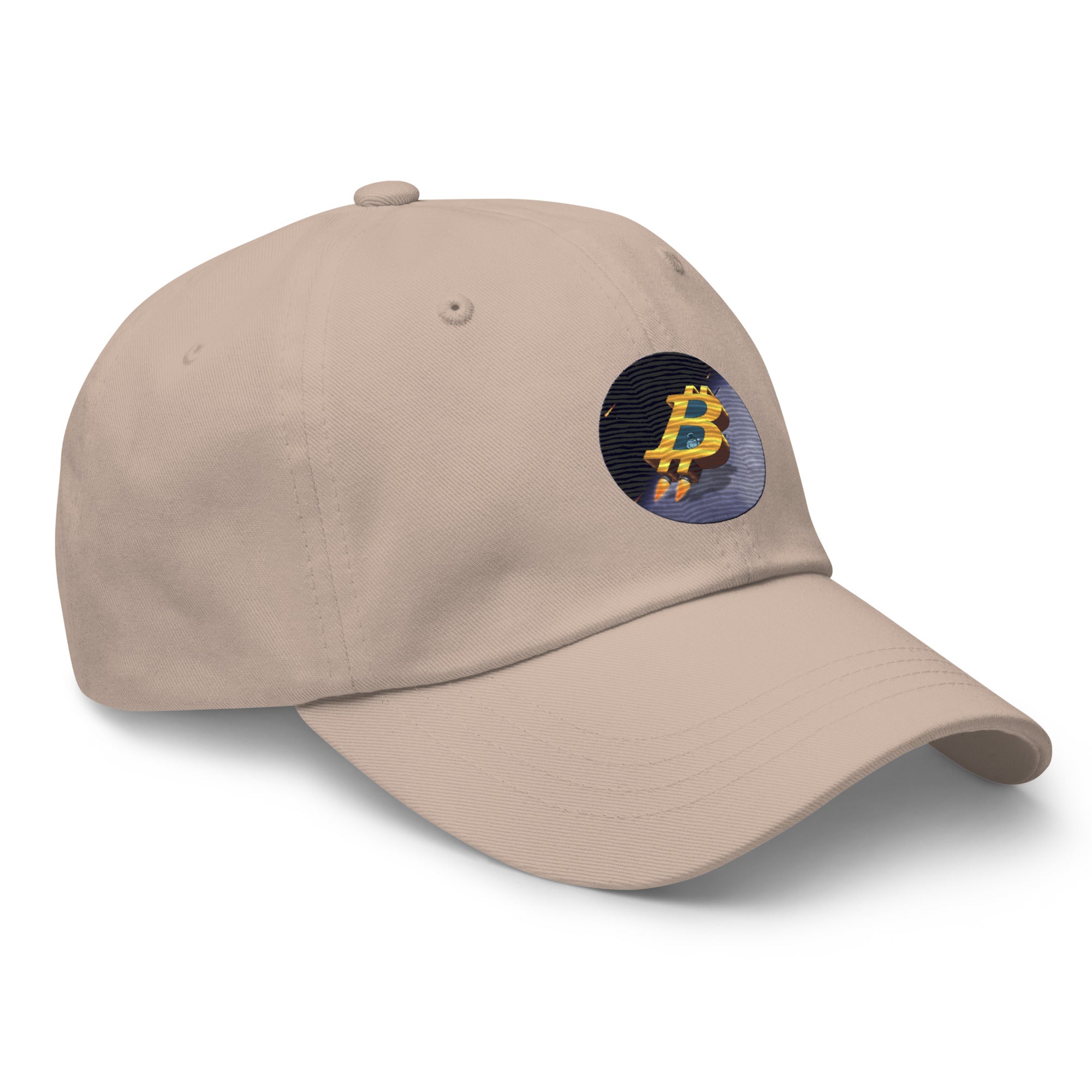 Bitcoin to the Moon Hat - Iconic Design, Premium Comfort for BTC Enthusiasts BTC ROCKET HAT