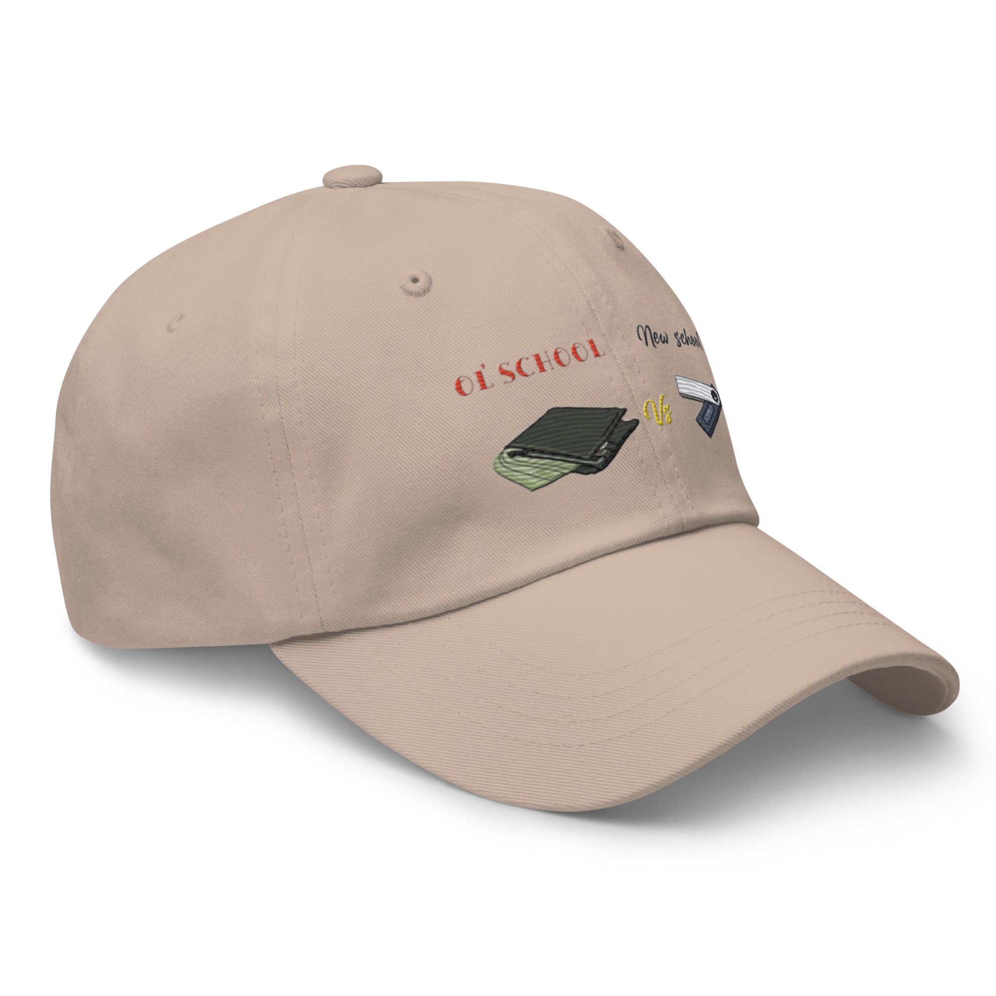 Old School (VS) New School Hat - Timeless Design, Premium Comfort CRYPTO WALLET HAT