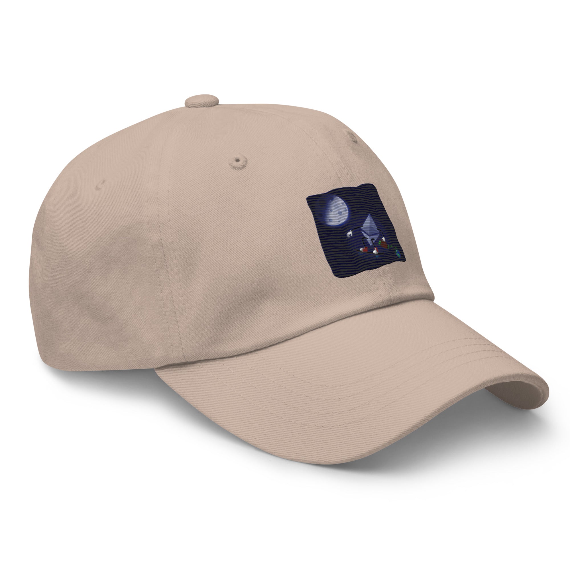 Ethereum to the Moon Hat - Iconic Design, Premium Comfort for ETH Enthusiasts CRYPTO HAT