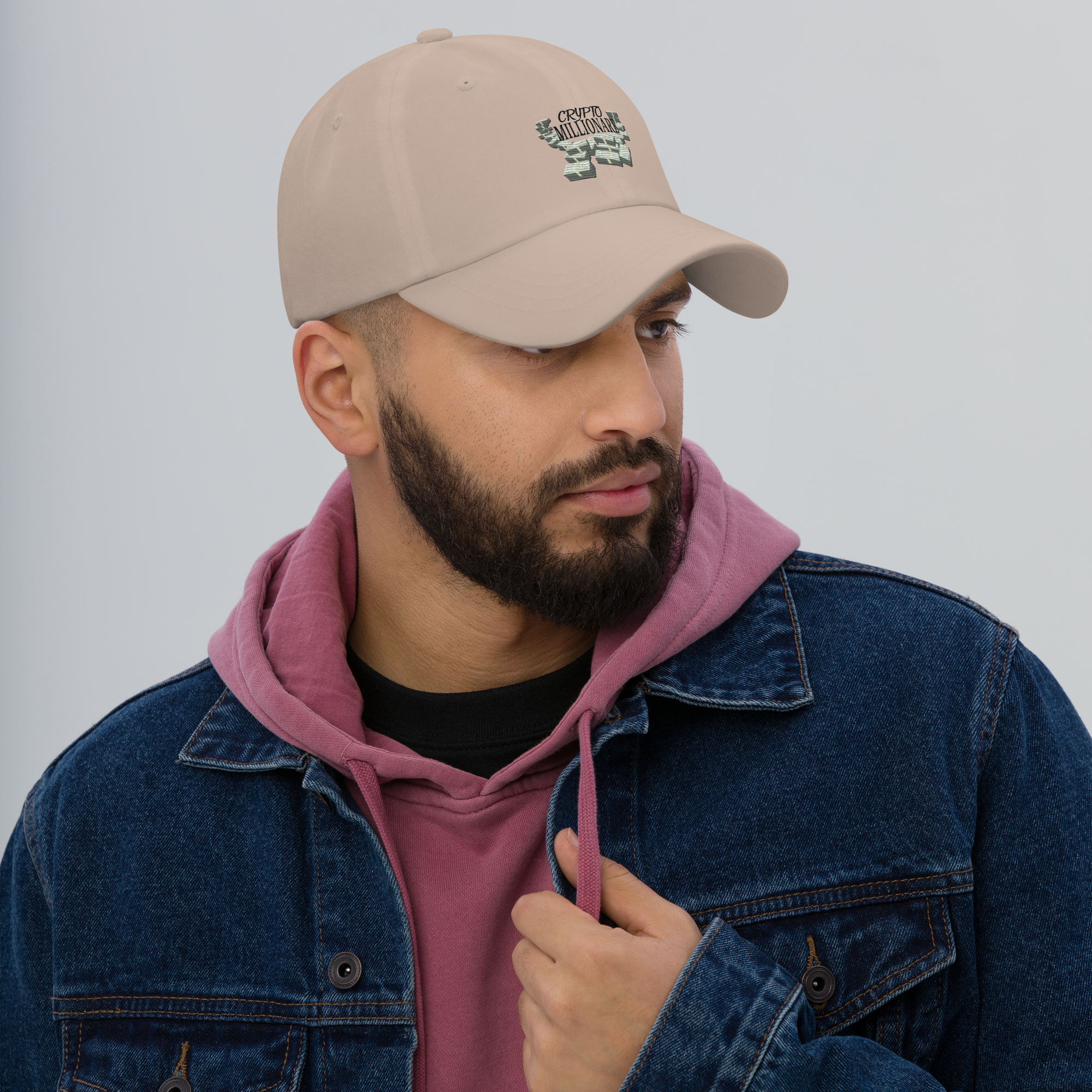 Crypto Millionaire Hat - Wealth Design, Premium Comfort BTC | ETH | BITCOIN CRYPTO HAT