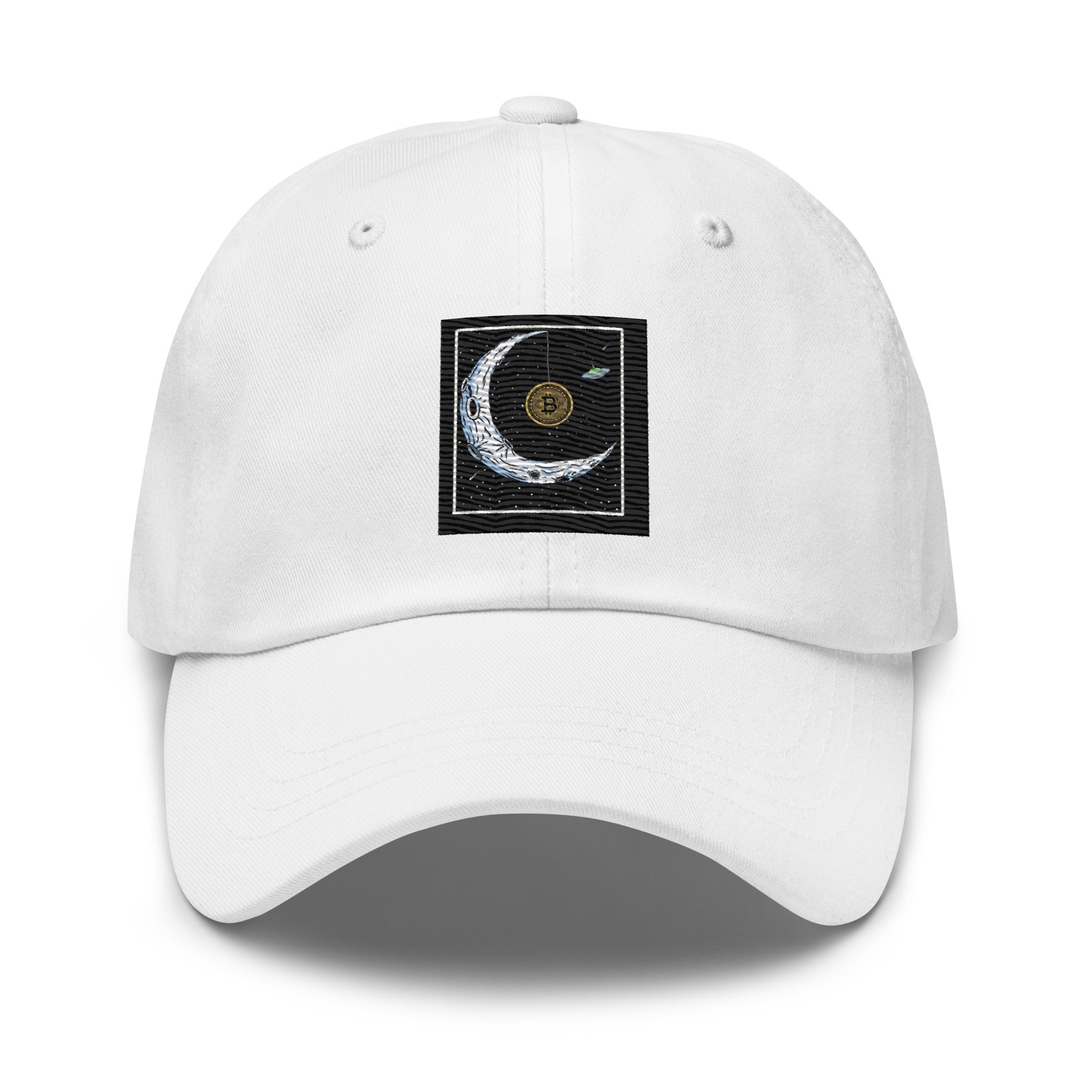 Bitcoin to Space Hat - Futuristic Design, Premium Comfort for BTC Fans UFO | CRYPTO SPACE HAT