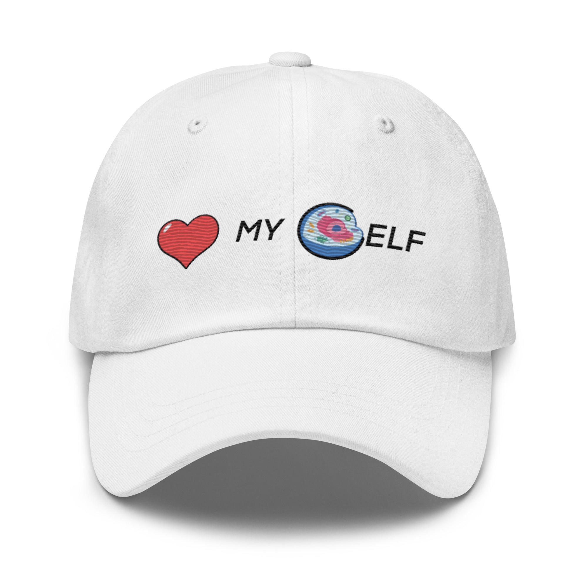 Cell-f Love Hat - DNA-Self-Love Design, Premium Comfort CELLULAR LEVEL | SELF HEALING HAT