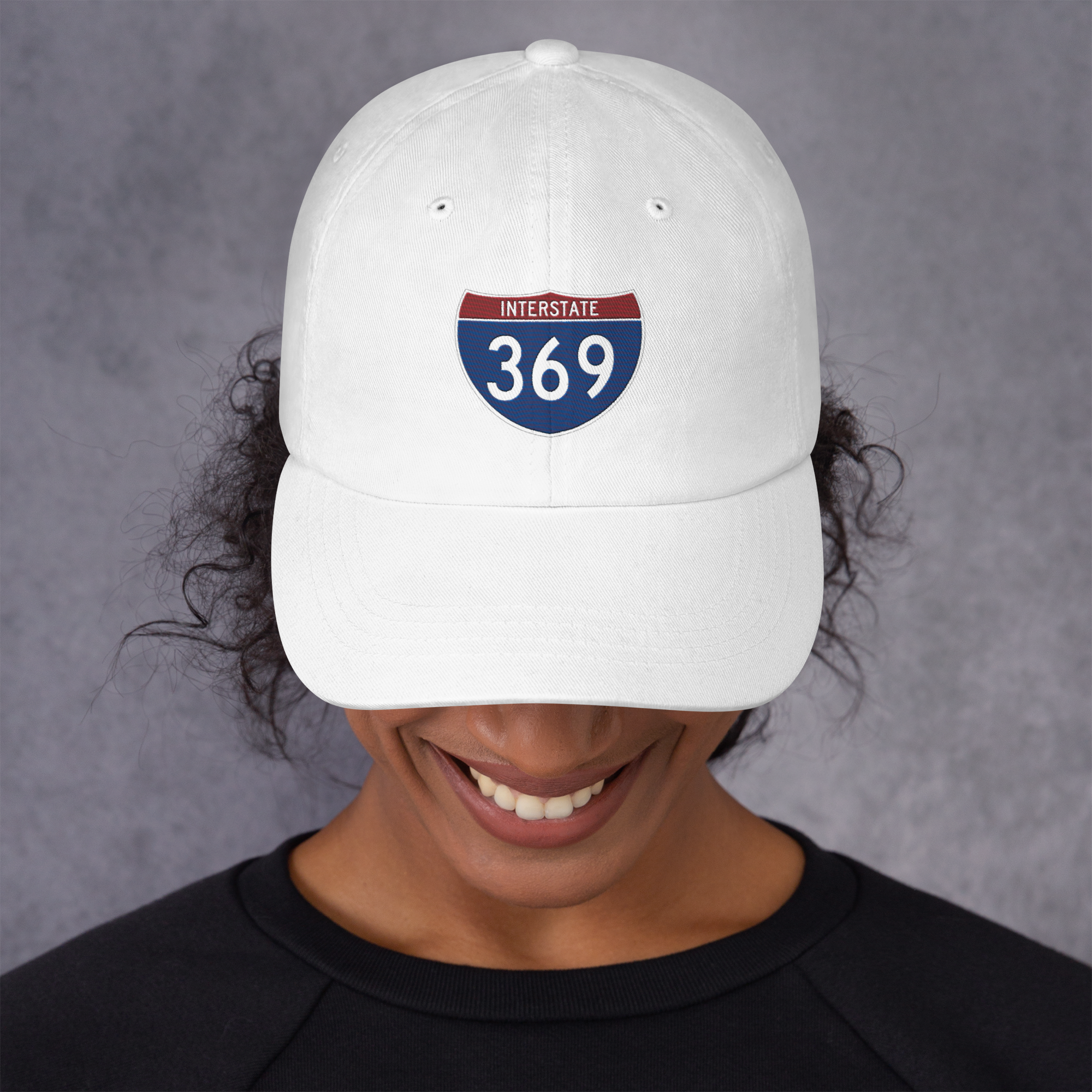 Interstate 369 Hat - Spiritual Journey Design, Premium Comfort ENERGY, FREQUENCY, VIBRATION HAT