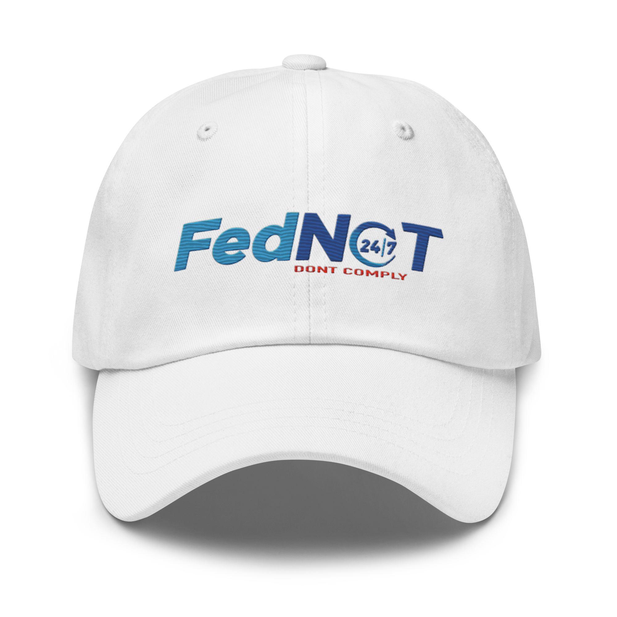 FED-NOT Hat - Bold Statement, Premium Comfort ANTI-GOV HAT "I WILL NOT COMPLY" FREEDOM HAT