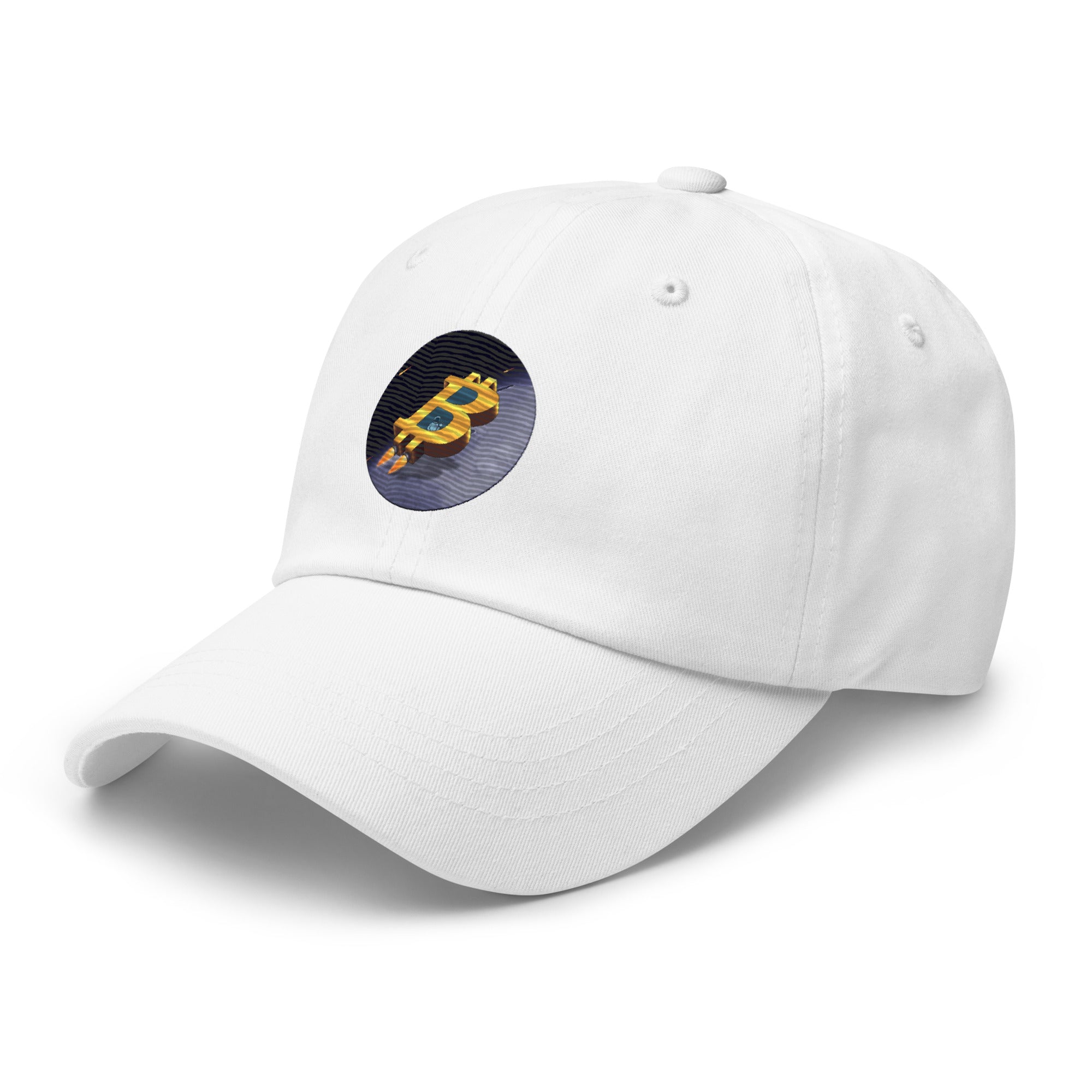 Bitcoin to the Moon Hat - Iconic Design, Premium Comfort for BTC Enthusiasts BTC ROCKET HAT