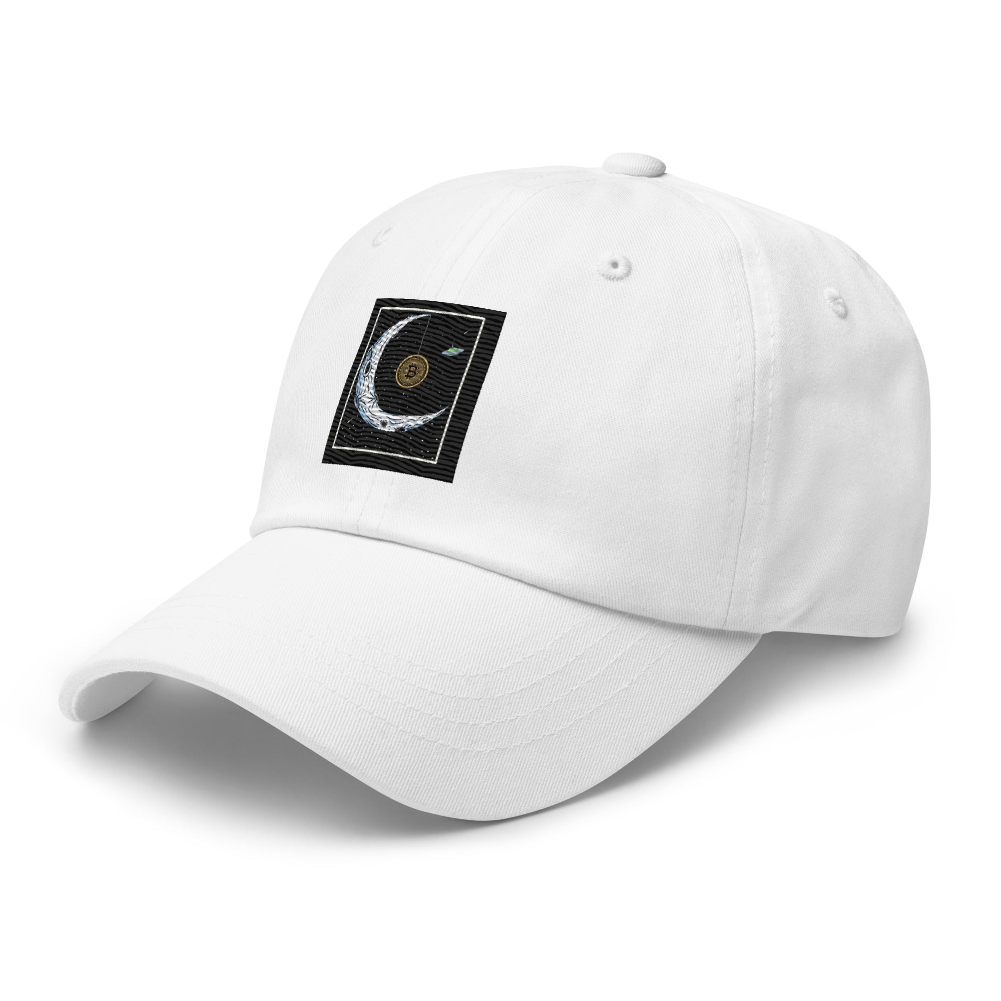 Bitcoin to Space Hat - Futuristic Design, Premium Comfort for BTC Fans UFO | CRYPTO SPACE HAT