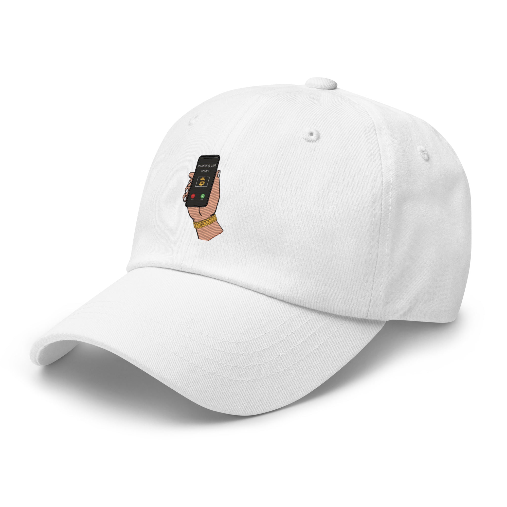 BITCOIN Is Calling Hat - Motivational Design, Premium Comfort "I'M RICH BITCH" BTC HAT