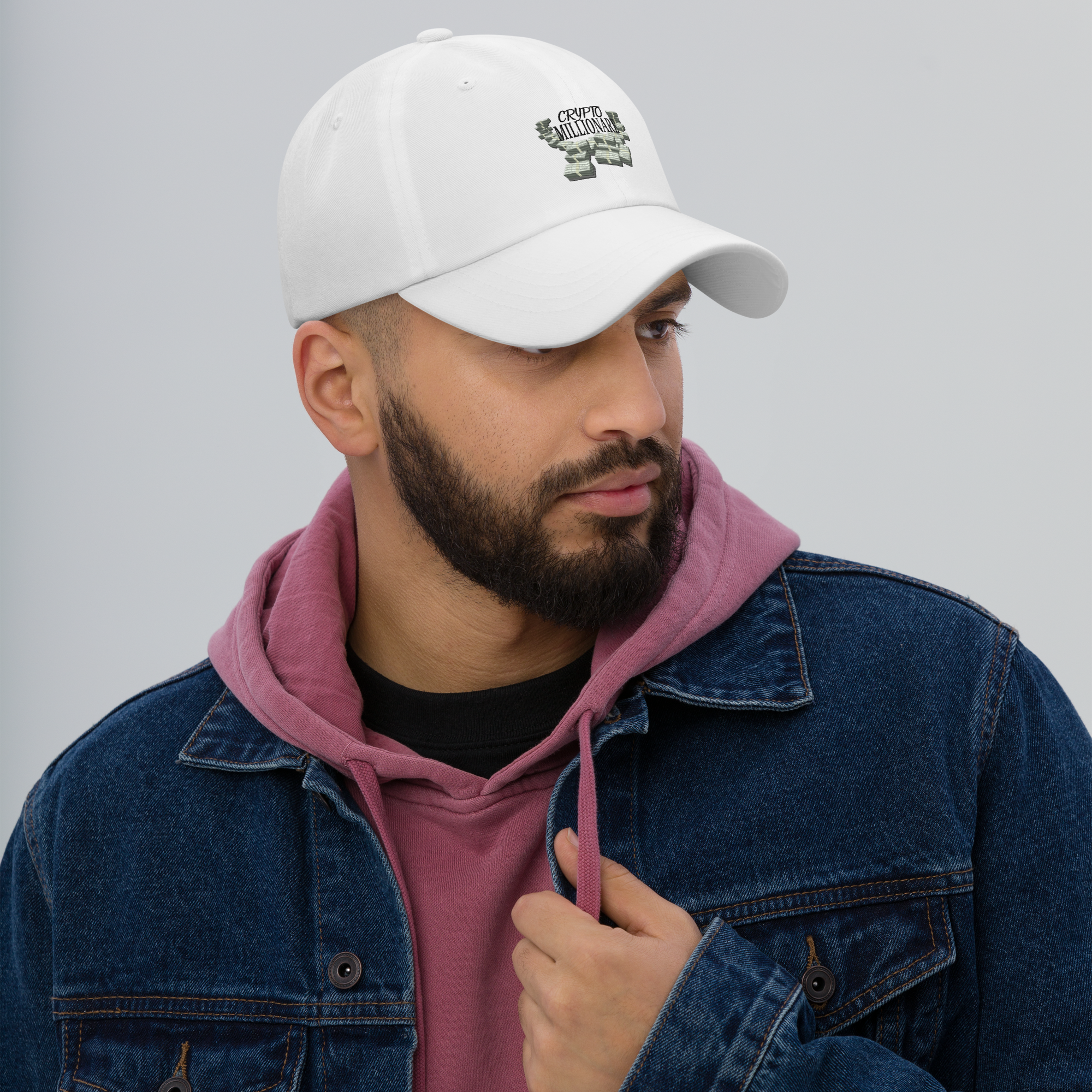 Crypto Millionaire Hat - Wealth Design, Premium Comfort BTC | ETH | BITCOIN CRYPTO HAT