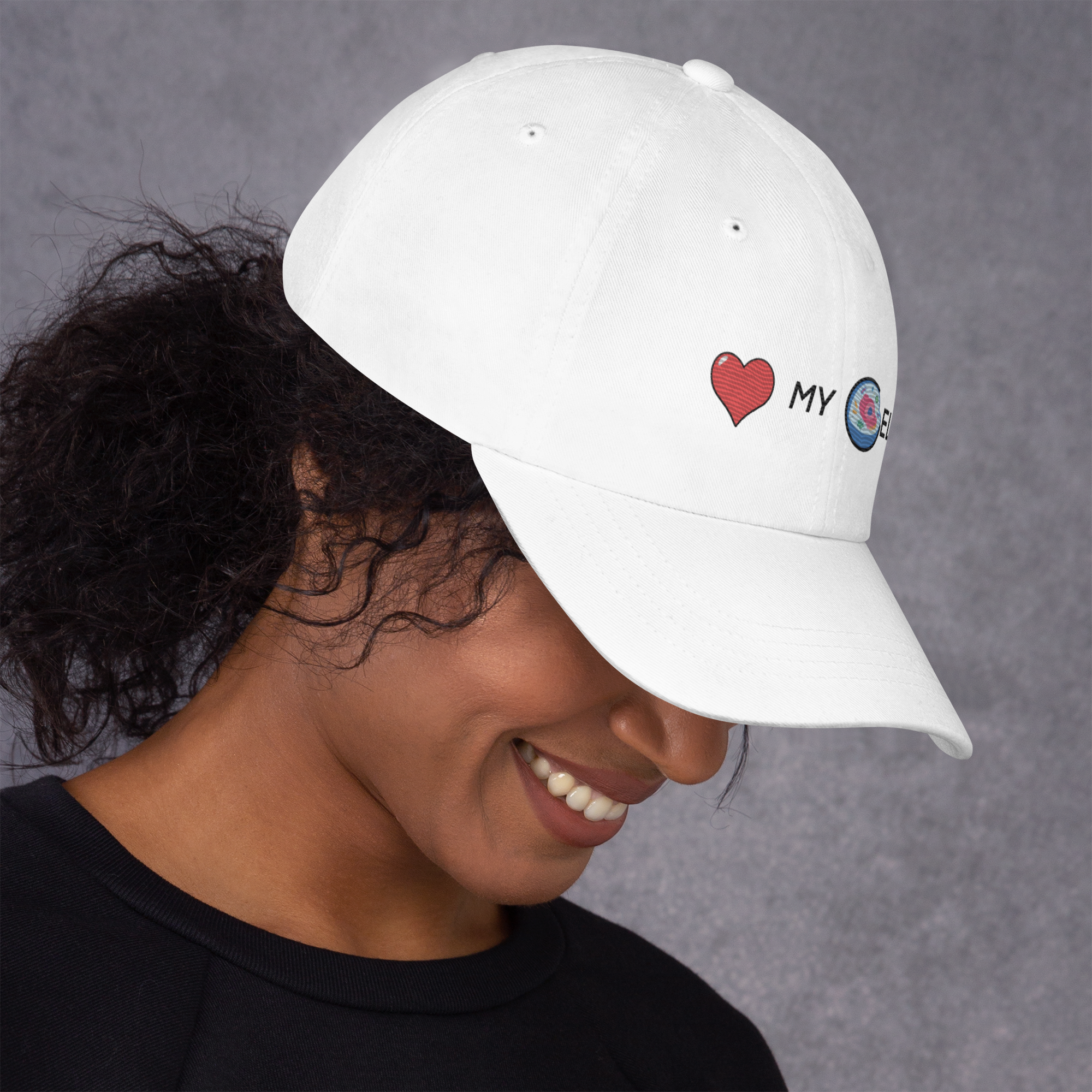 Cell-f Love Hat - DNA-Self-Love Design, Premium Comfort CELLULAR LEVEL | SELF HEALING HAT