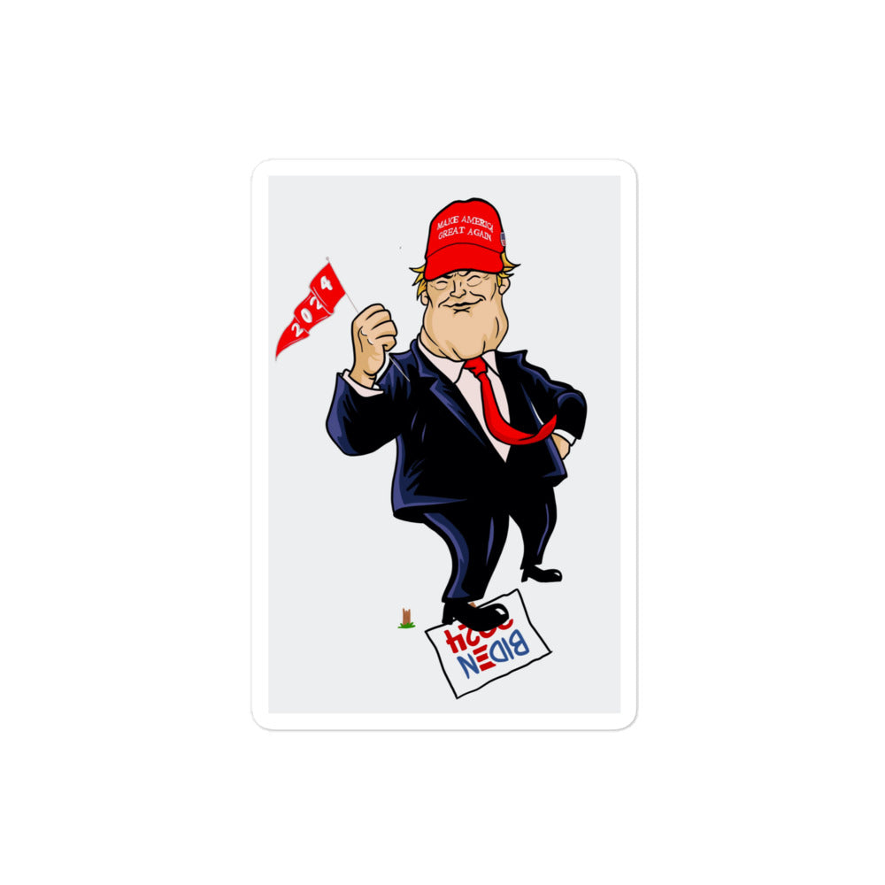 Trump 2024 Sticker - Show Your Support, Premium Quality, MAGA - DONALD TRUMP 2024 Sticker #45, #47 PRESIDENT