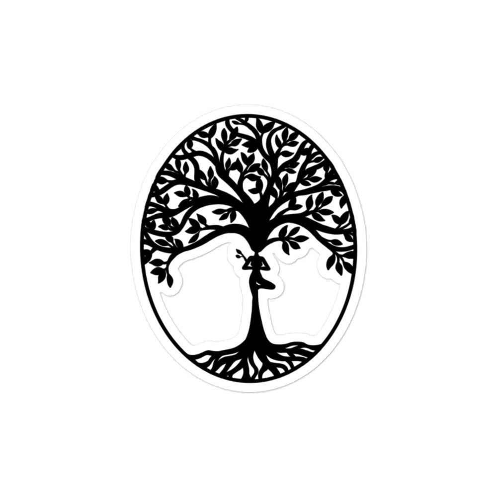 Tree of Life Sticker - Symbolic Design, Premium Quality, Tree of Life Sticker | SPIRITUAL JOURNEY STICKER