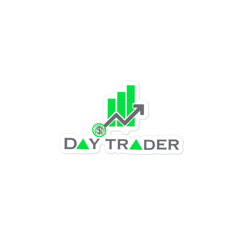 Day Trader Sticker - Stylish Design, Premium Quality, CRYPTO | STOCKES | FOREX Day Trader Sticker