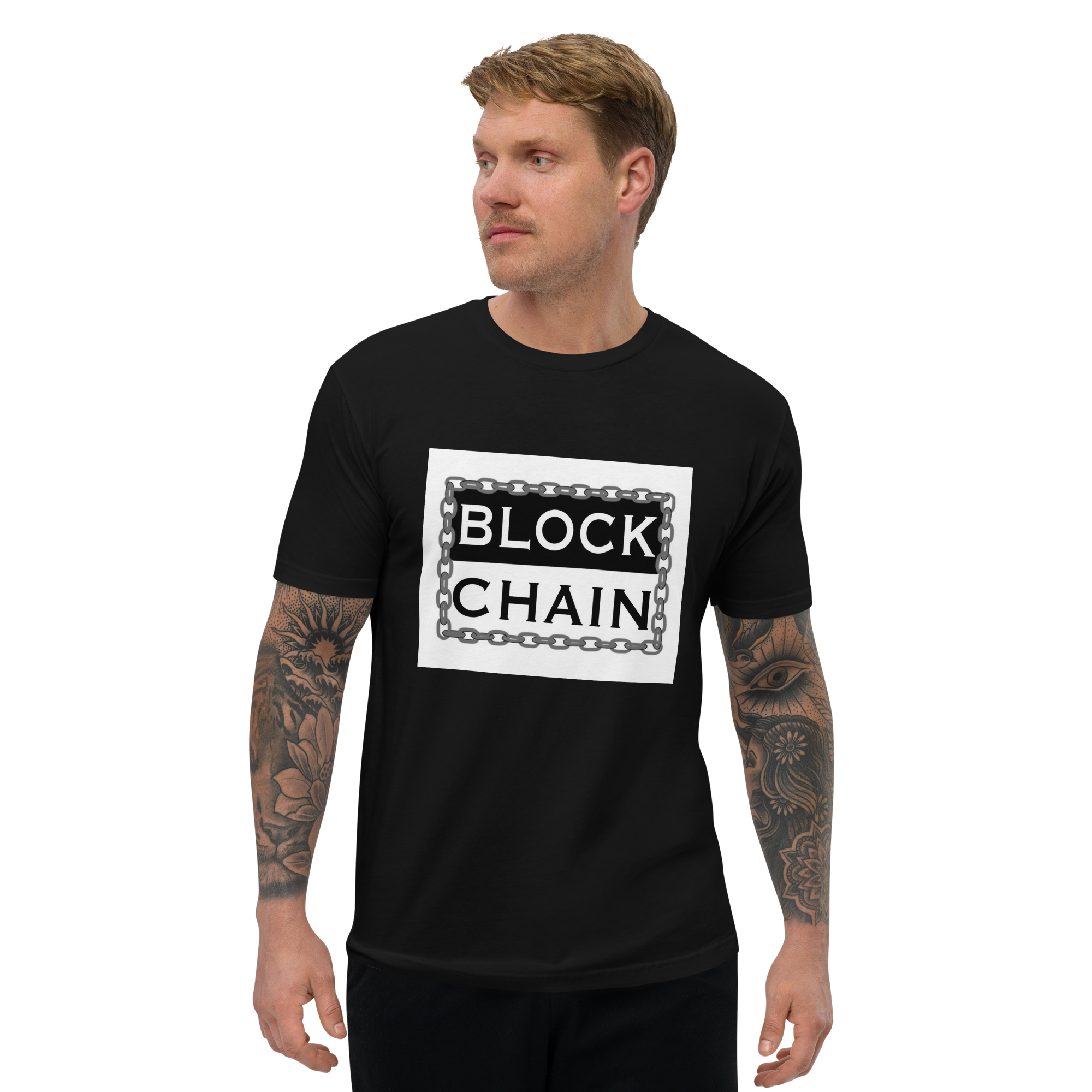 Blockchain T-Shirt - Cutting-Edge Design, Premium Quality, Block Chain Bold Tee - Classic Hip-Hop Style, Premium Cotton, Unisex, Block Chain T-shirt CRYPTO T SHIRT