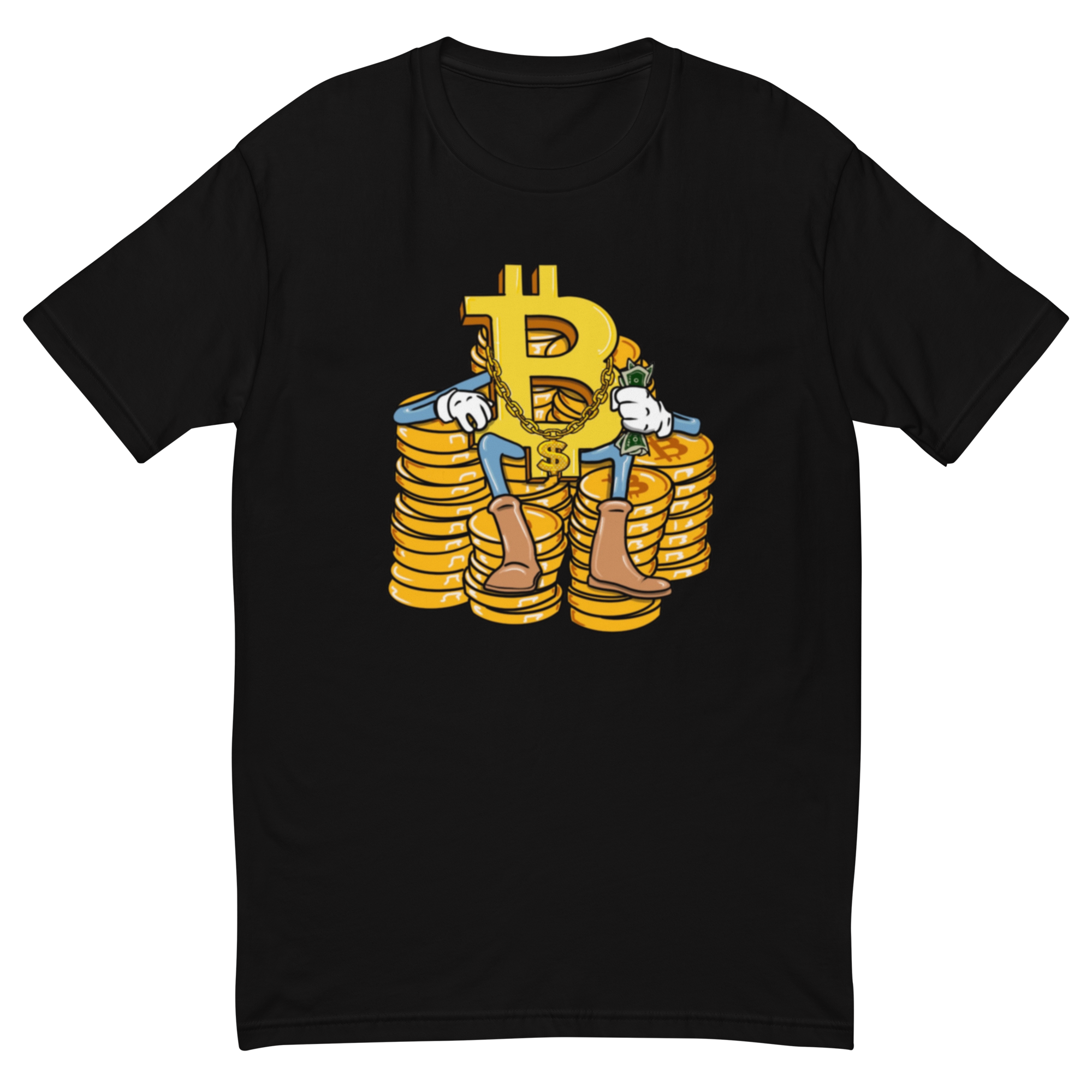 Bitcoin Baller T-Shirt - Stylish Crypto Design, Premium Quality, BTC Baller Tee: Stylish Bitcoin Bling Design, Premium Cotton, Unisex, Bitcoin Baller  T-shirt