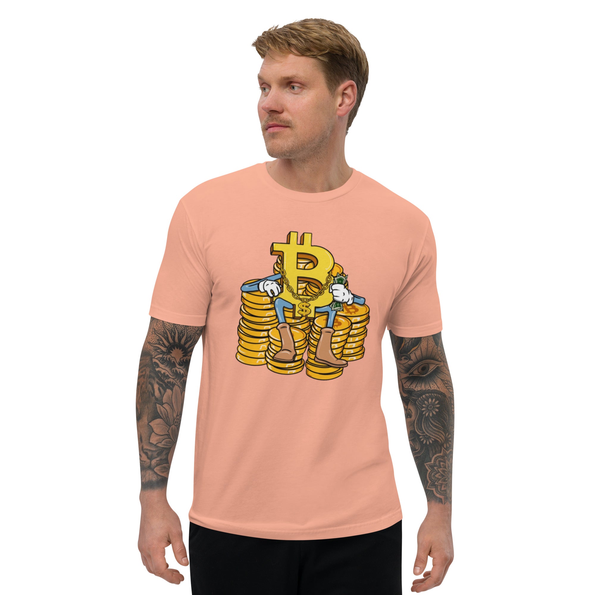 Bitcoin Baller T-Shirt - Stylish Crypto Design, Premium Quality, BTC Baller Tee: Stylish Bitcoin Bling Design, Premium Cotton, Unisex, Bitcoin Baller  T-shirt