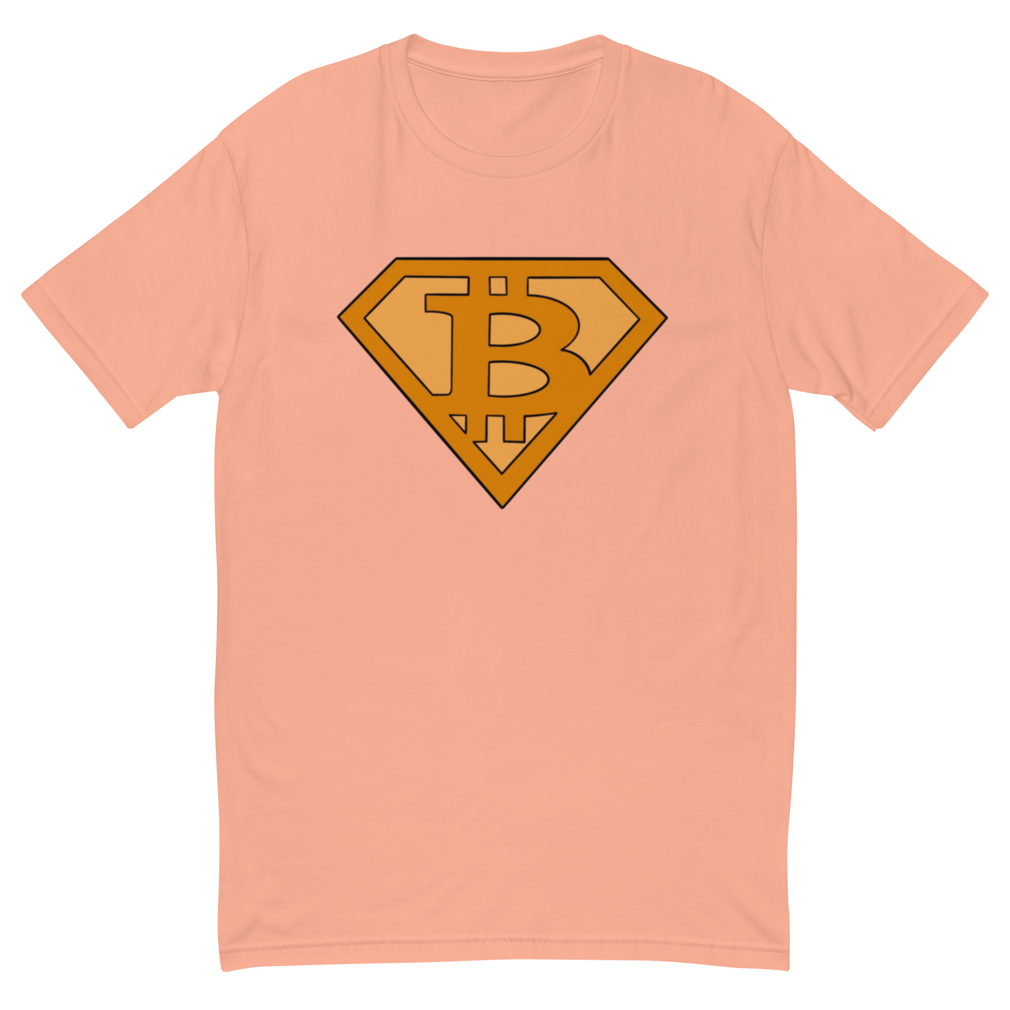 Bitcoin Superman Logo T-Shirt - Superhero Design, Premium Quality, Bitcoin Hero Tee: Superhero-Inspired Crypto Design, Premium Cotton, Unisex, Bitcon Saves T-shirt