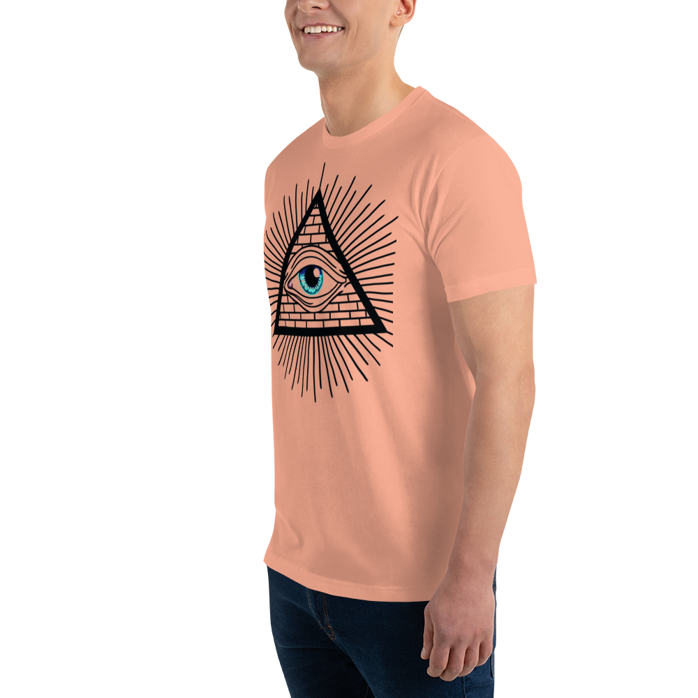 In Us We Trust T-Shirt - Patriotic Design, Premium Quality, All-Seeing Eye Pyramid Tee - 33rd Degree Spiritual Insight, High-Quality Cotton, Unisex, In Us We Trust  T-shirt 3RD EYE