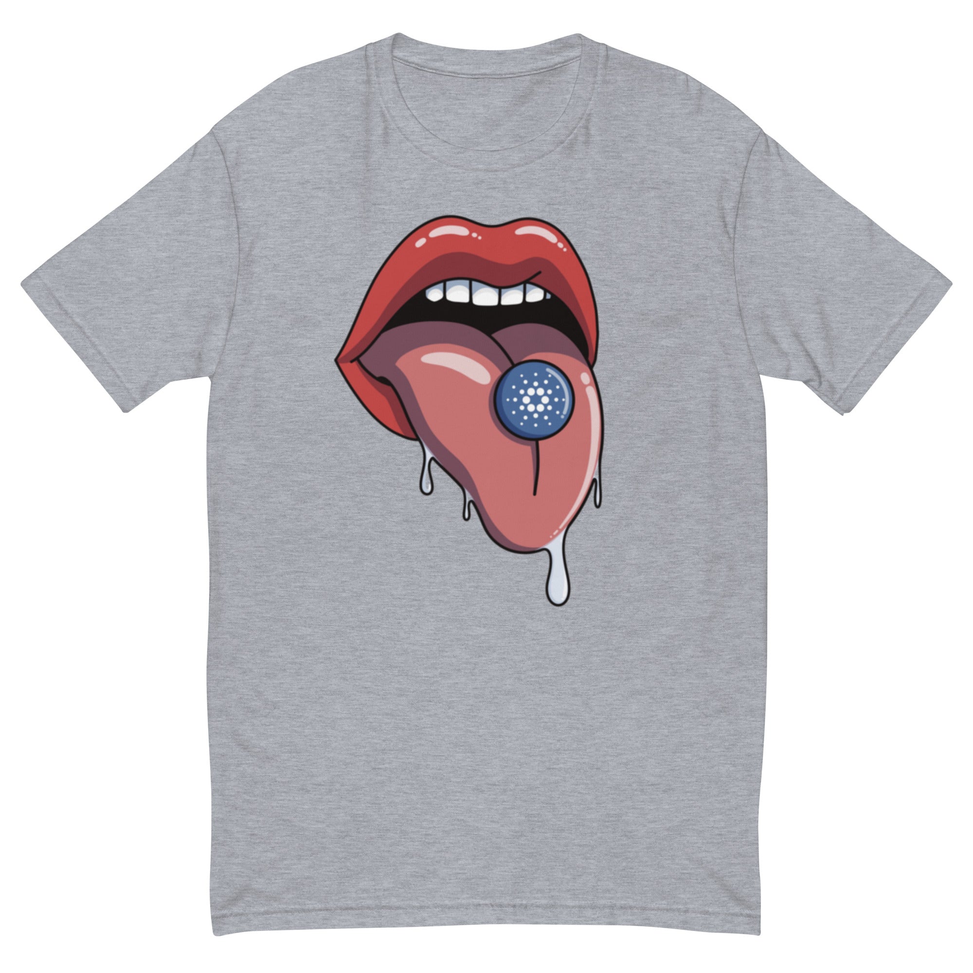 LSD Cardano TAB Short Sleeve ADA T-shirt Cardano Meltdown Pill Tee - Innovative Crypto Design, Soft Cotton, Unisex Shirt PILL POPPIN O.D. T-SHIRT