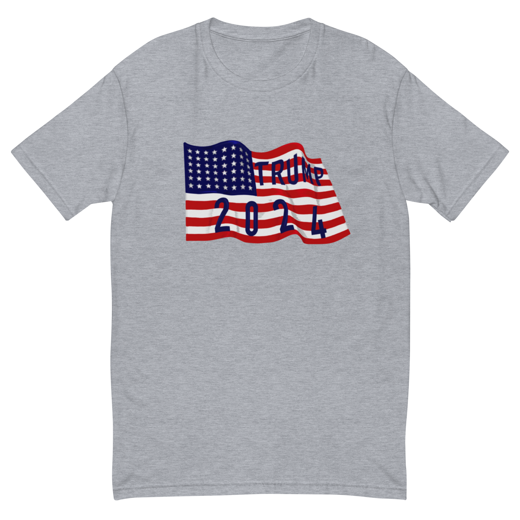 Trump 2024 American Flag T-Shirt - Patriotic Presidential Support Tee, Soft Cotton, Unisex-Trump 2024 Flag T-Shirt - Patriotic Design, Premium Quality