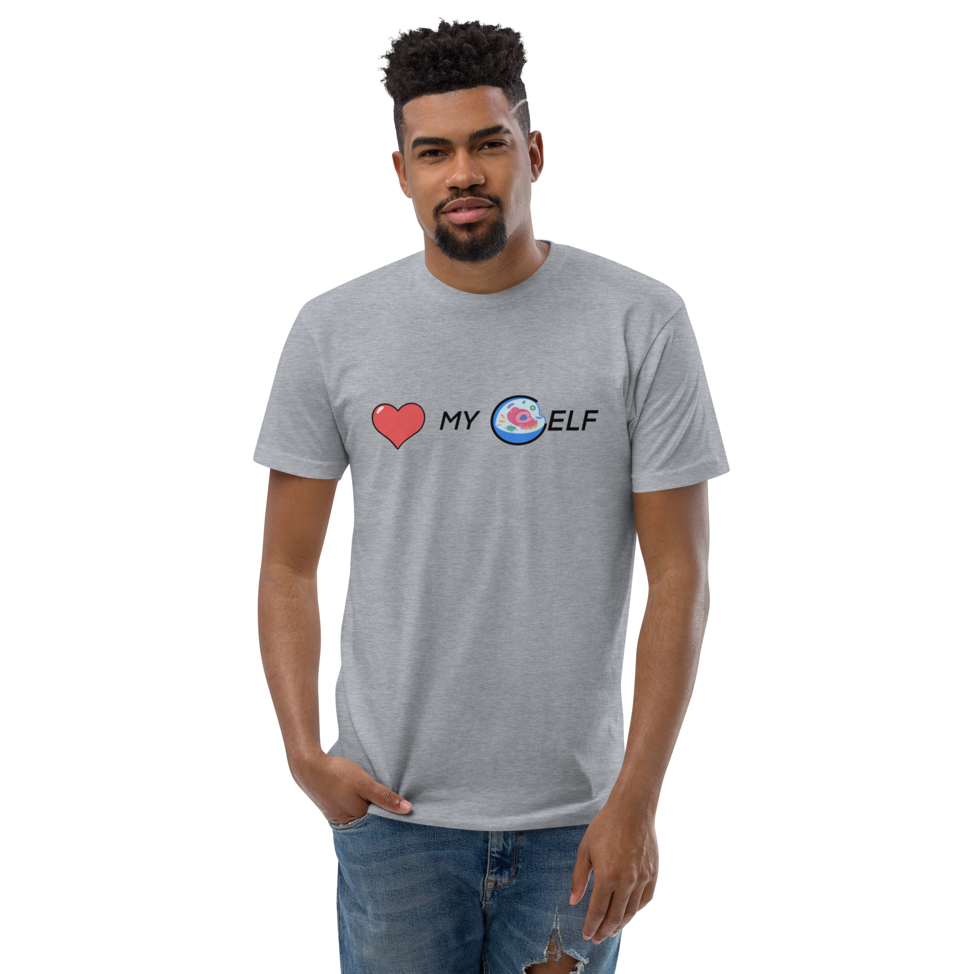 Cell-f Love T-Shirt - Self-Love Design, Premium Quality, Love Your CELL-F Tee: Cellular Self-Love Message, Comfortable Cotton, Unisex, Cell-f Love  T-shirt