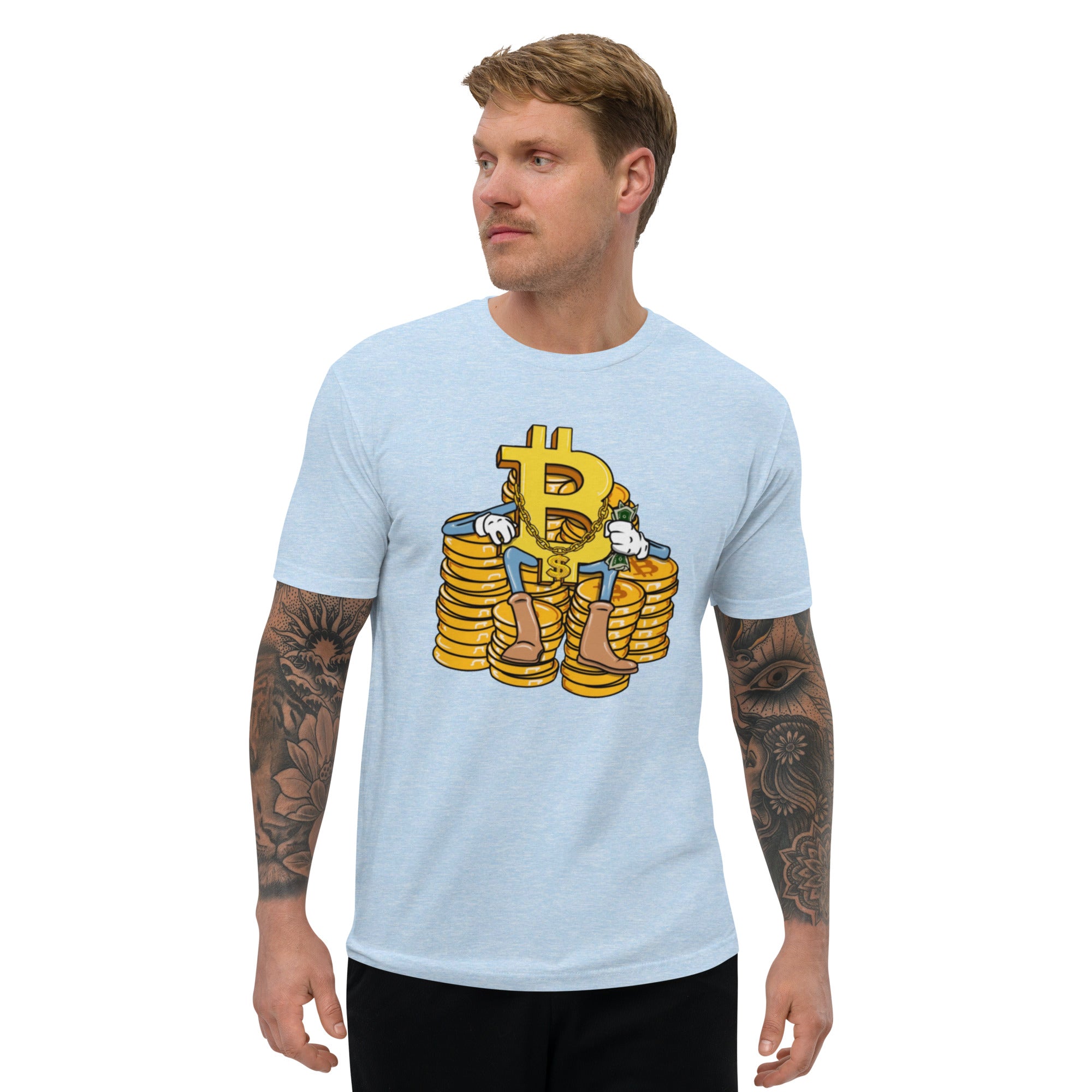 Bitcoin Baller T-Shirt - Stylish Crypto Design, Premium Quality, BTC Baller Tee: Stylish Bitcoin Bling Design, Premium Cotton, Unisex, Bitcoin Baller  T-shirt