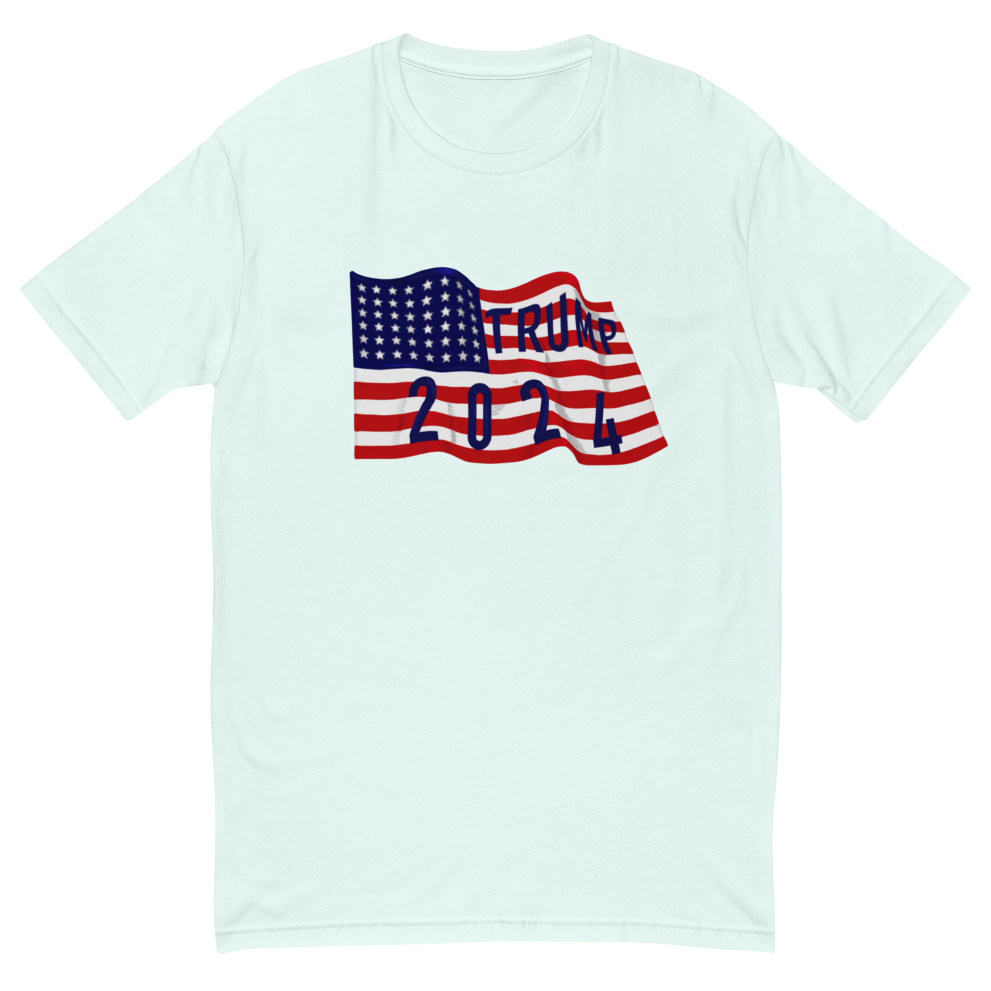 Trump 2024 American Flag T-Shirt - Patriotic Presidential Support Tee, Soft Cotton, Unisex-Trump 2024 Flag T-Shirt - Patriotic Design, Premium Quality