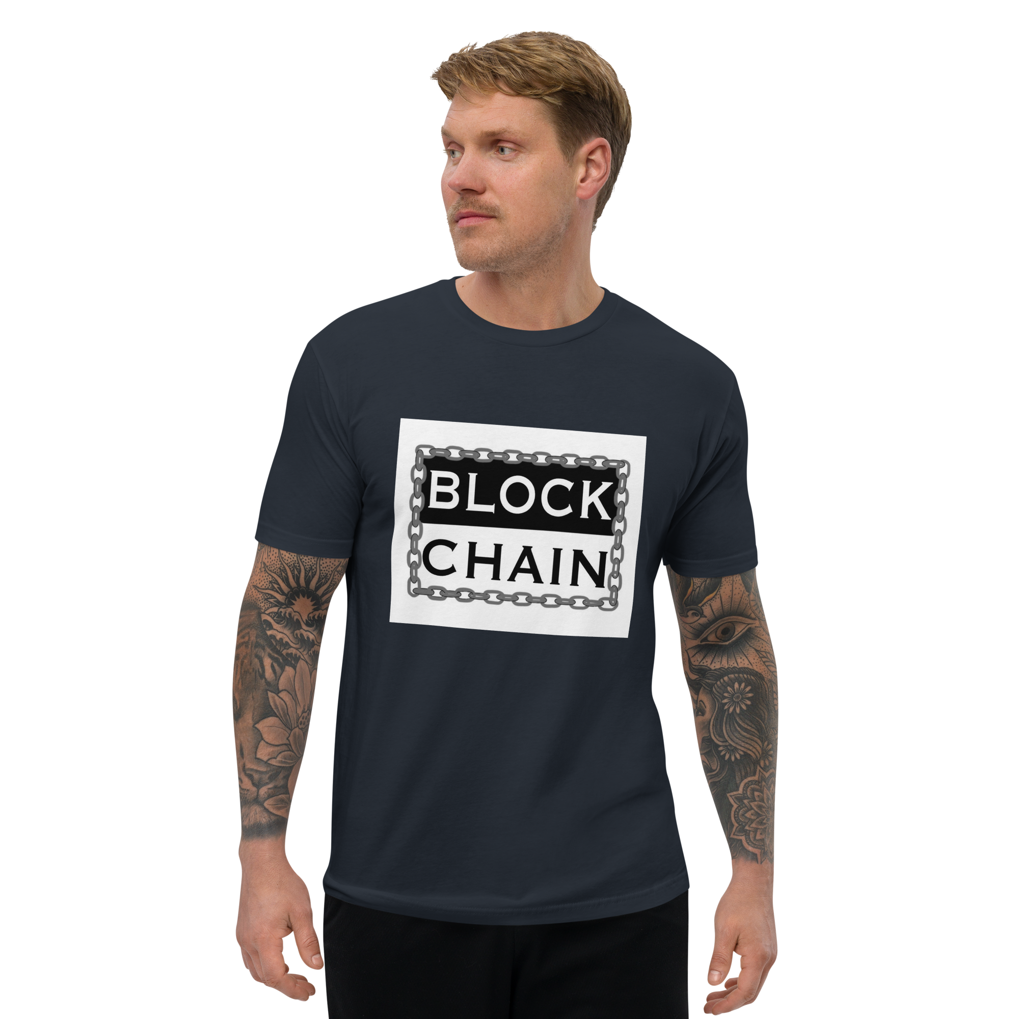 Blockchain T-Shirt - Cutting-Edge Design, Premium Quality, Block Chain Bold Tee - Classic Hip-Hop Style, Premium Cotton, Unisex, Block Chain T-shirt CRYPTO T SHIRT