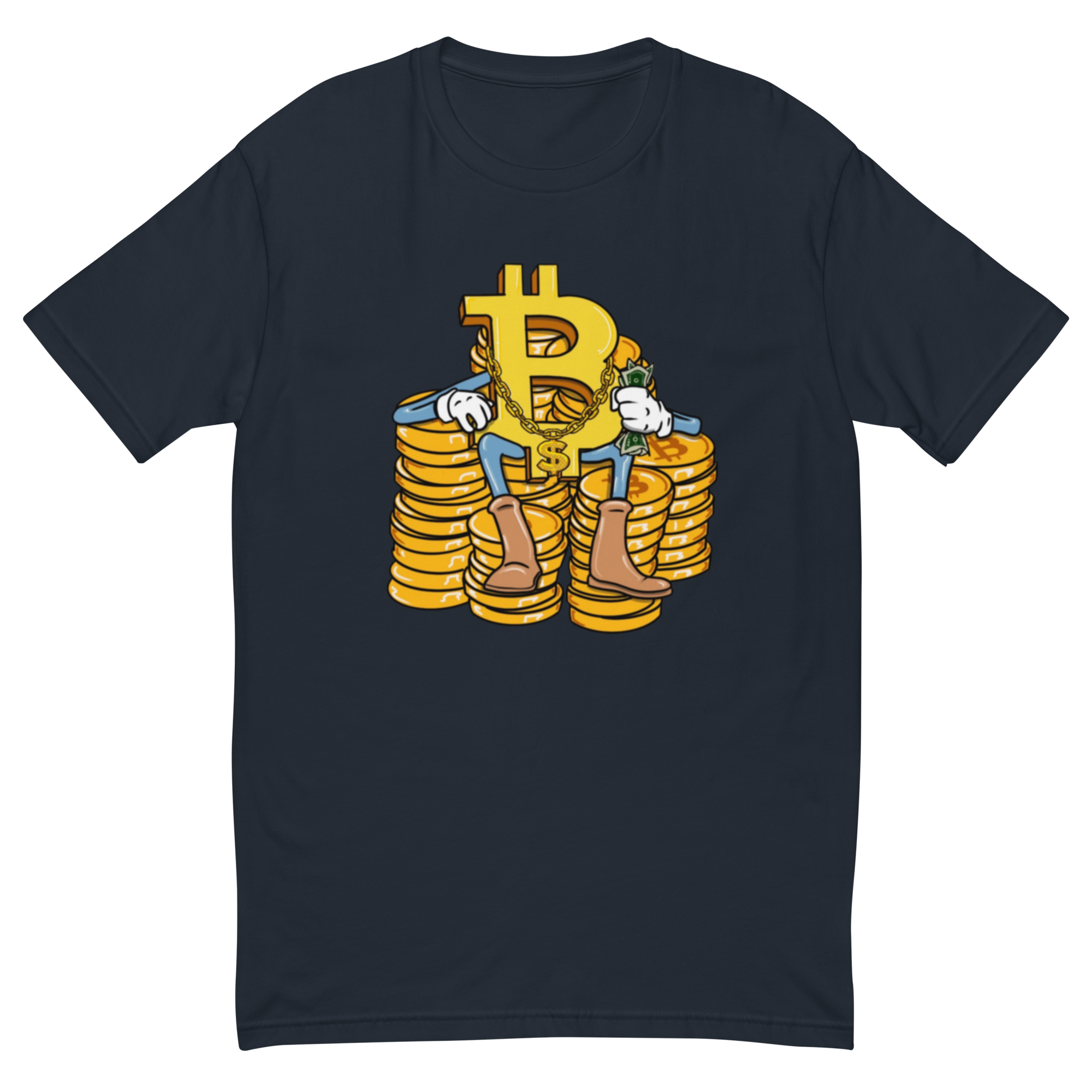 Bitcoin Baller T-Shirt - Stylish Crypto Design, Premium Quality, BTC Baller Tee: Stylish Bitcoin Bling Design, Premium Cotton, Unisex, Bitcoin Baller  T-shirt