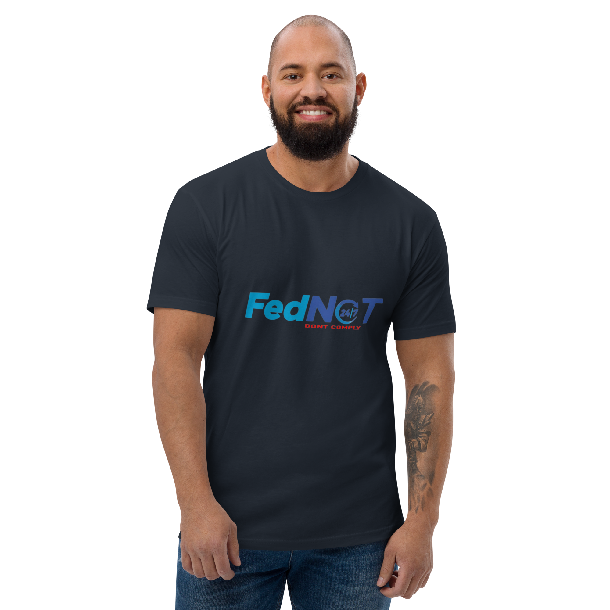 FED-NOT T-Shirt - Bold Statement, Premium Quality, FED NOT Tee: Freedom Over System, Crypto, CDC, Quality Cotton, Unisex, FED NOT-NOT MY FUTURE shirt DON'T COMPLY