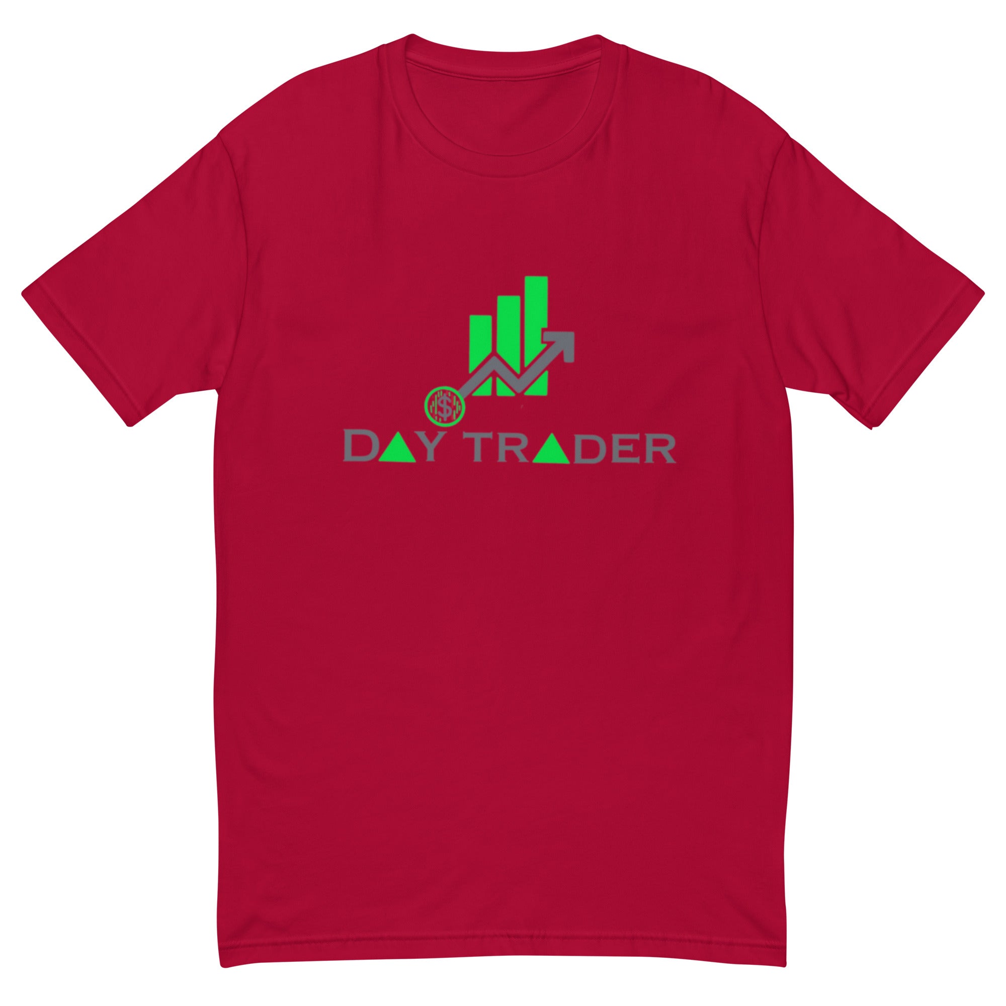 Day Trader T-Shirt - Stylish Design, Premium Quality, Profitable Day Trader Tee - Bullish Green Candles Design, Premium Cotton, Unisex, Day Trader T-shirt