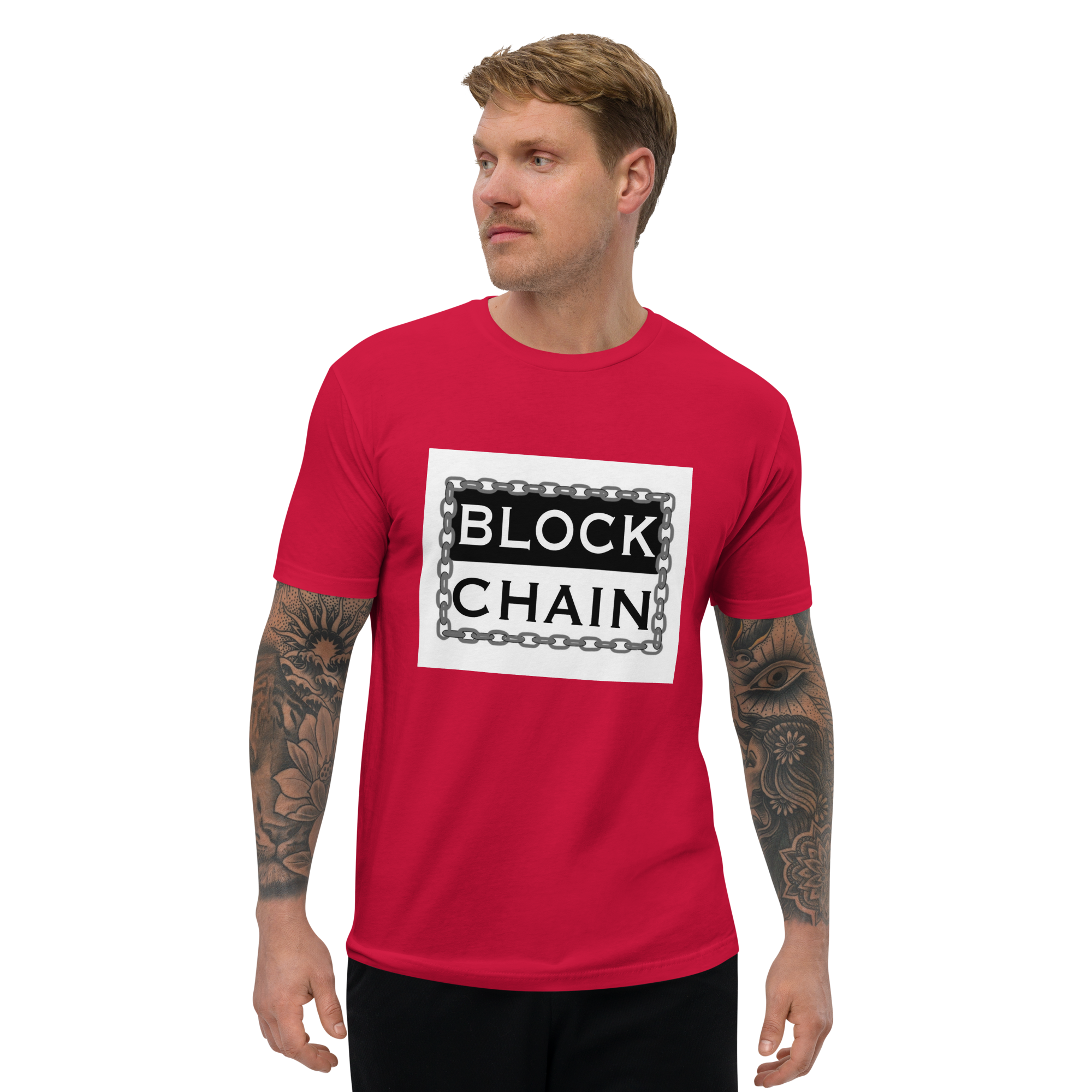 Blockchain T-Shirt - Cutting-Edge Design, Premium Quality, Block Chain Bold Tee - Classic Hip-Hop Style, Premium Cotton, Unisex, Block Chain T-shirt CRYPTO T SHIRT