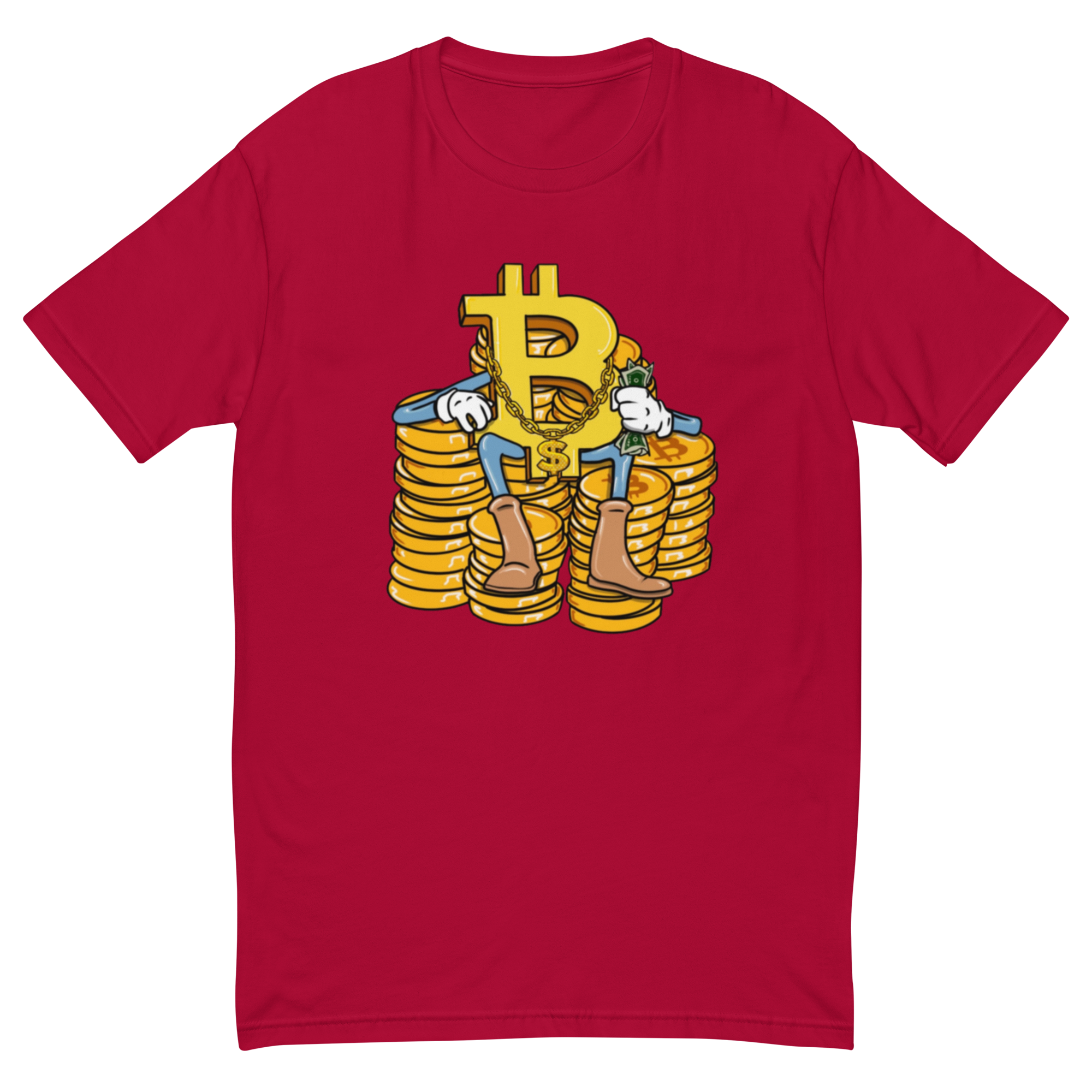 Bitcoin Baller T-Shirt - Stylish Crypto Design, Premium Quality, BTC Baller Tee: Stylish Bitcoin Bling Design, Premium Cotton, Unisex, Bitcoin Baller  T-shirt