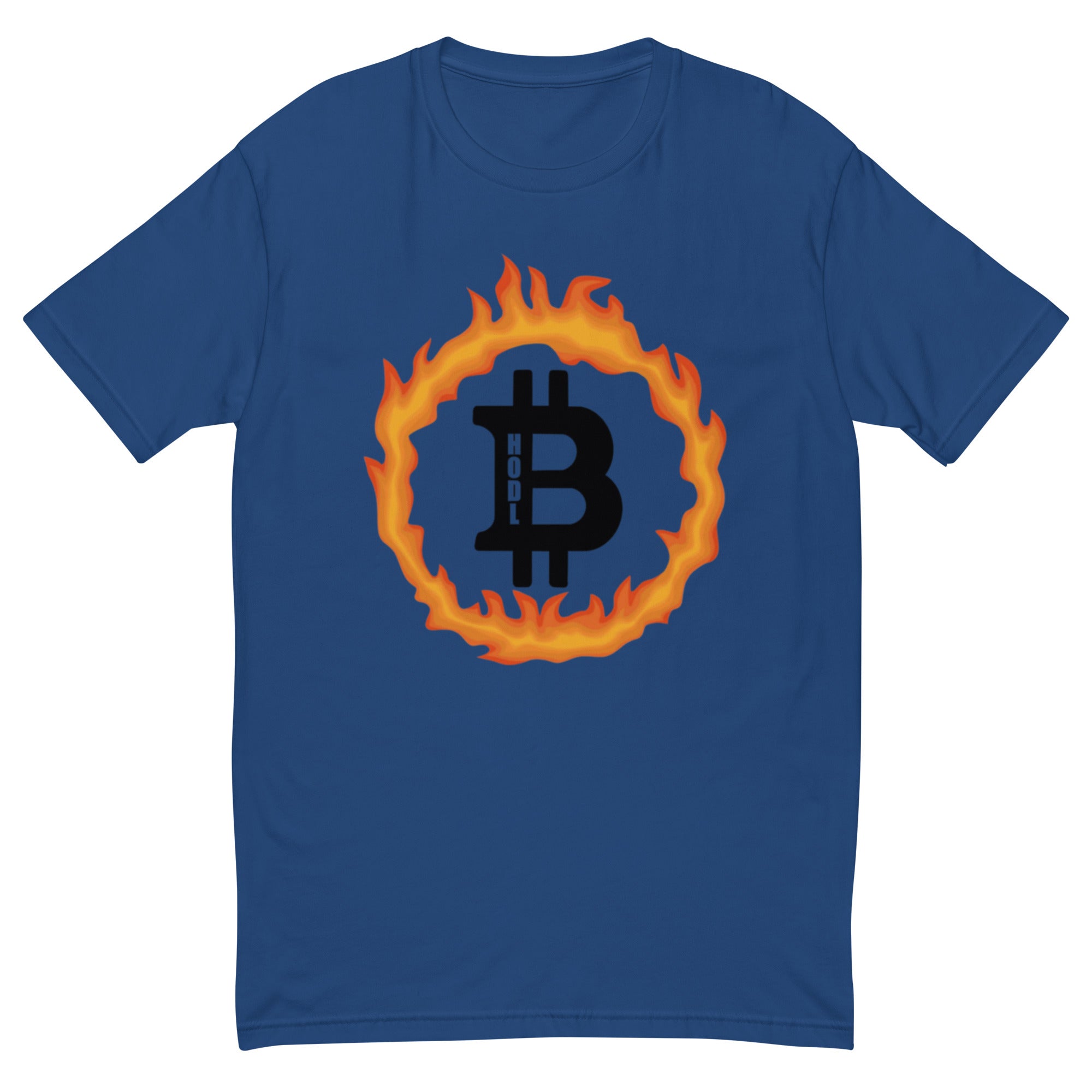 Bitcoin Blaze T-Shirt - Ignite Your Crypto Style, Premium Quality for BTC Enthusiasts, Bitcoin RING OF FIRE Tee: Fiery BTC Symbol, High-Quality Cotton, Unisex, Blaze Bitcoin Crypto T-shirt