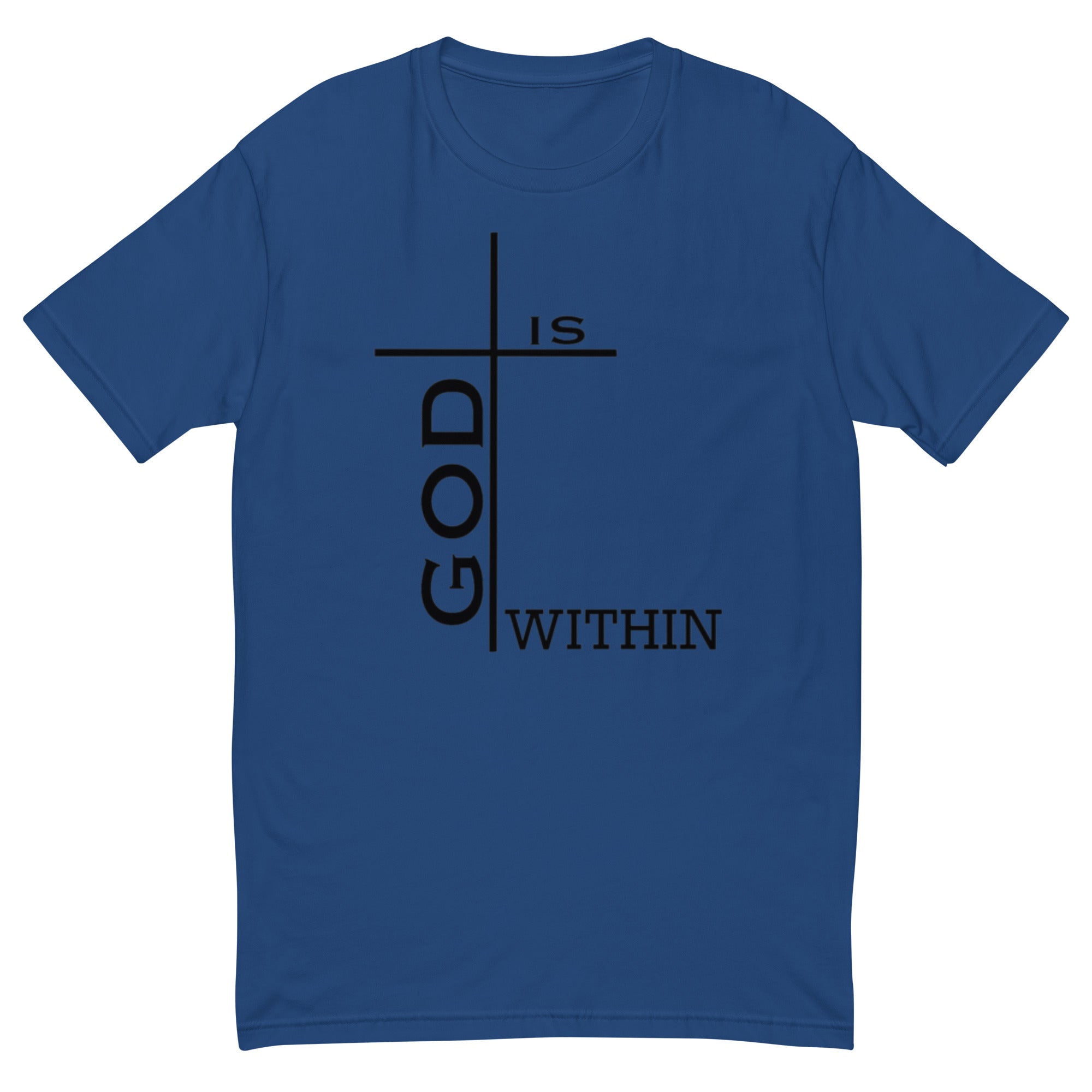 God Is Within T-Shirt - Inspirational Design, Premium Quality, Inner Divinity Cross Tee - 'Gods Within You' Spiritual Message, Comfortable Cotton, Unisex, God is Within T-shirt