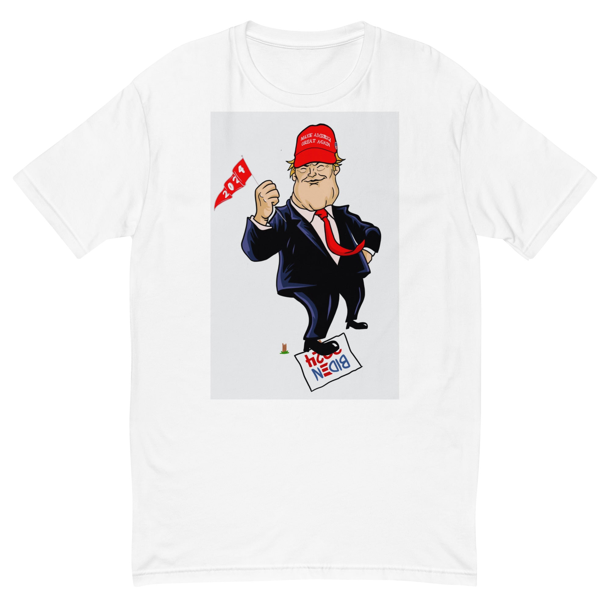 Trump 2024 Victory Step T-Shirt - Election 2024, Donald Trump, Victory Tee, Biden Shirt- Bold Political Statement, Trump 2024 - Show Your Support, Premium Quality