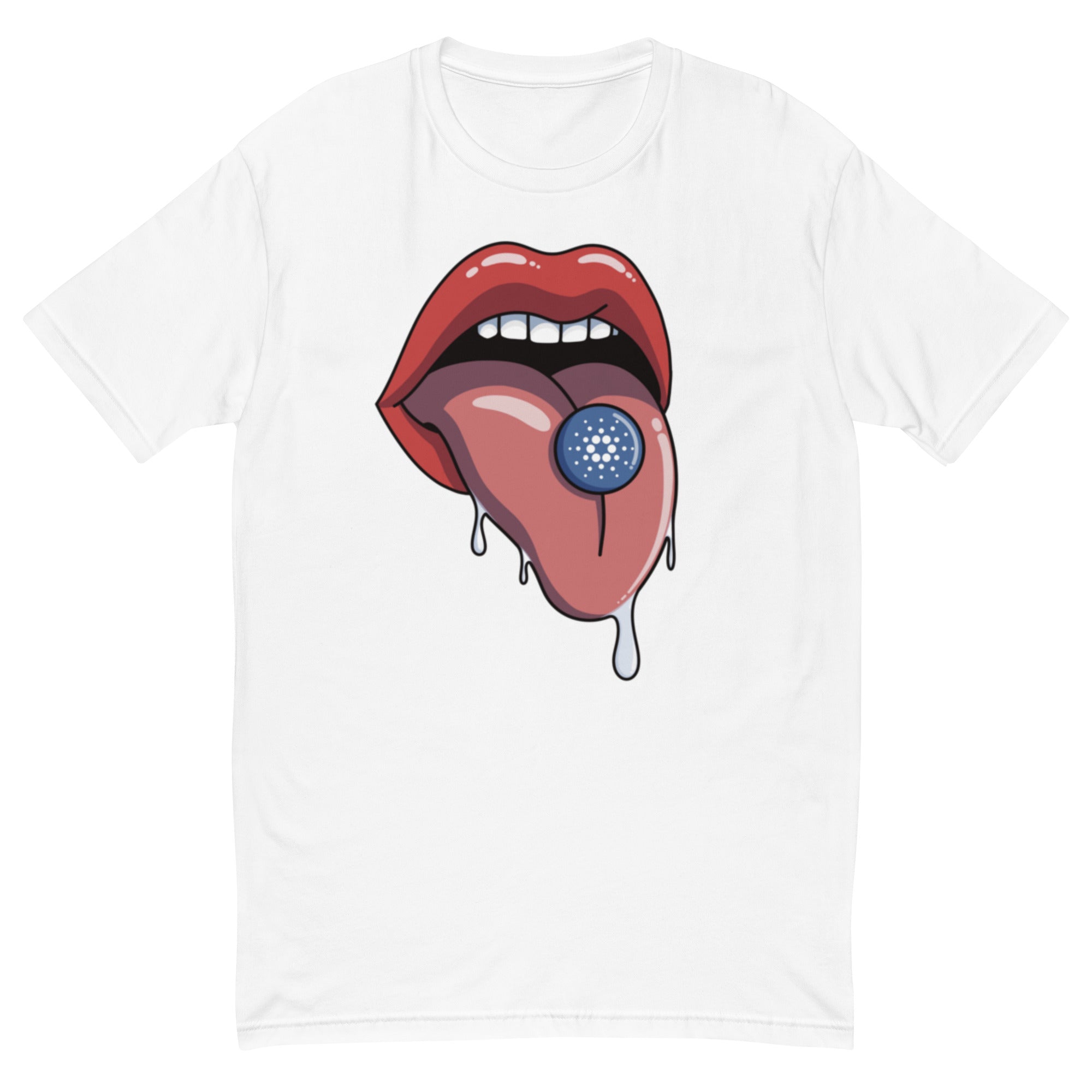 LSD Cardano TAB Short Sleeve ADA T-shirt Cardano Meltdown Pill Tee - Innovative Crypto Design, Soft Cotton, Unisex Shirt PILL POPPIN O.D. T-SHIRT