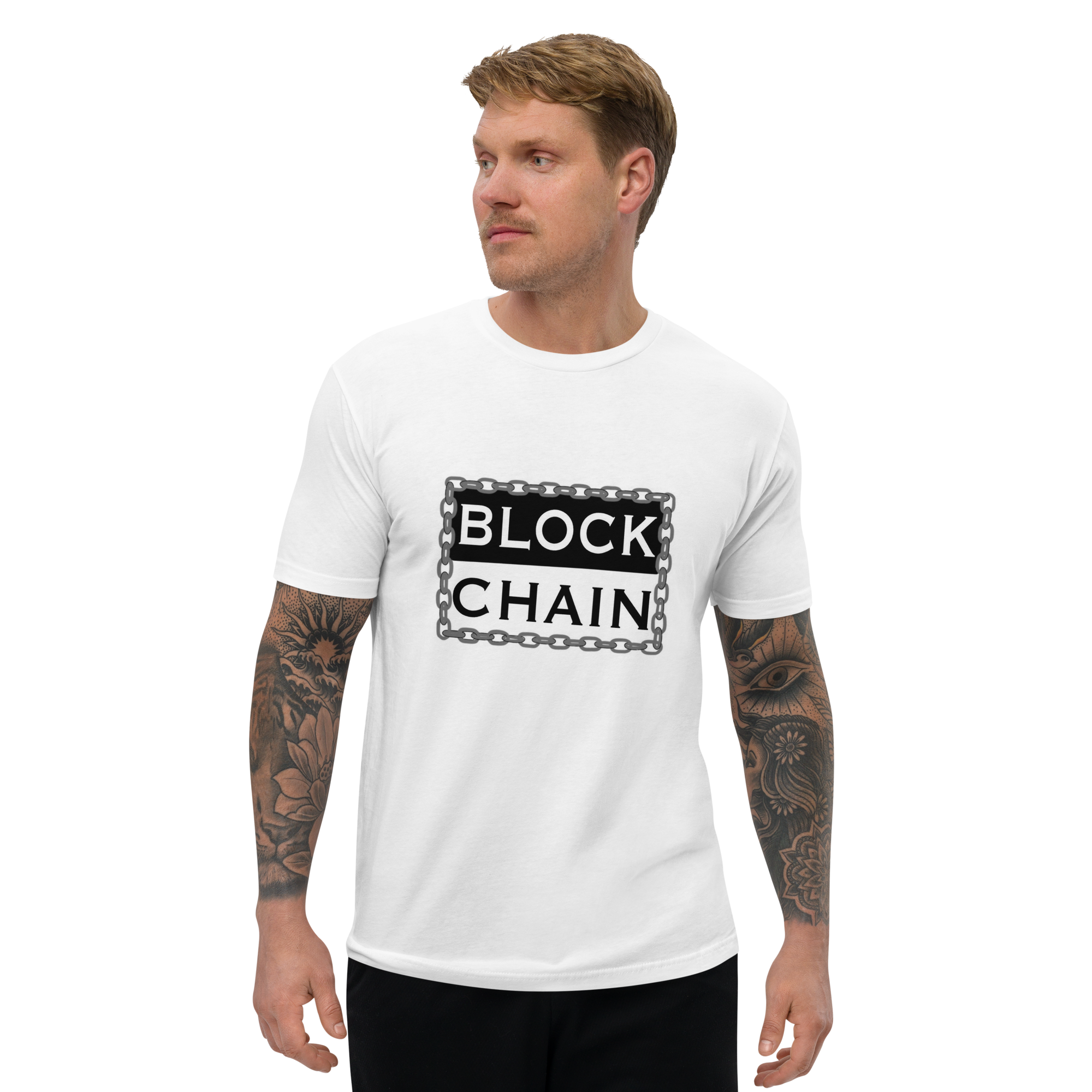 Blockchain T-Shirt - Cutting-Edge Design, Premium Quality, Block Chain Bold Tee - Classic Hip-Hop Style, Premium Cotton, Unisex, Block Chain T-shirt CRYPTO T SHIRT