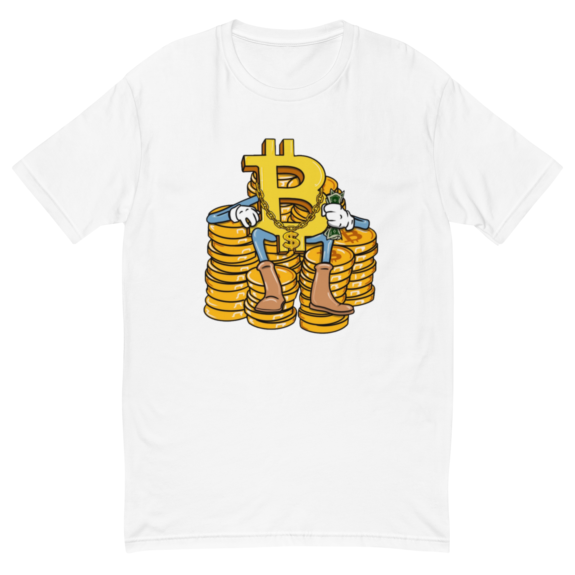 Bitcoin Baller T-Shirt - Stylish Crypto Design, Premium Quality, BTC Baller Tee: Stylish Bitcoin Bling Design, Premium Cotton, Unisex, Bitcoin Baller  T-shirt