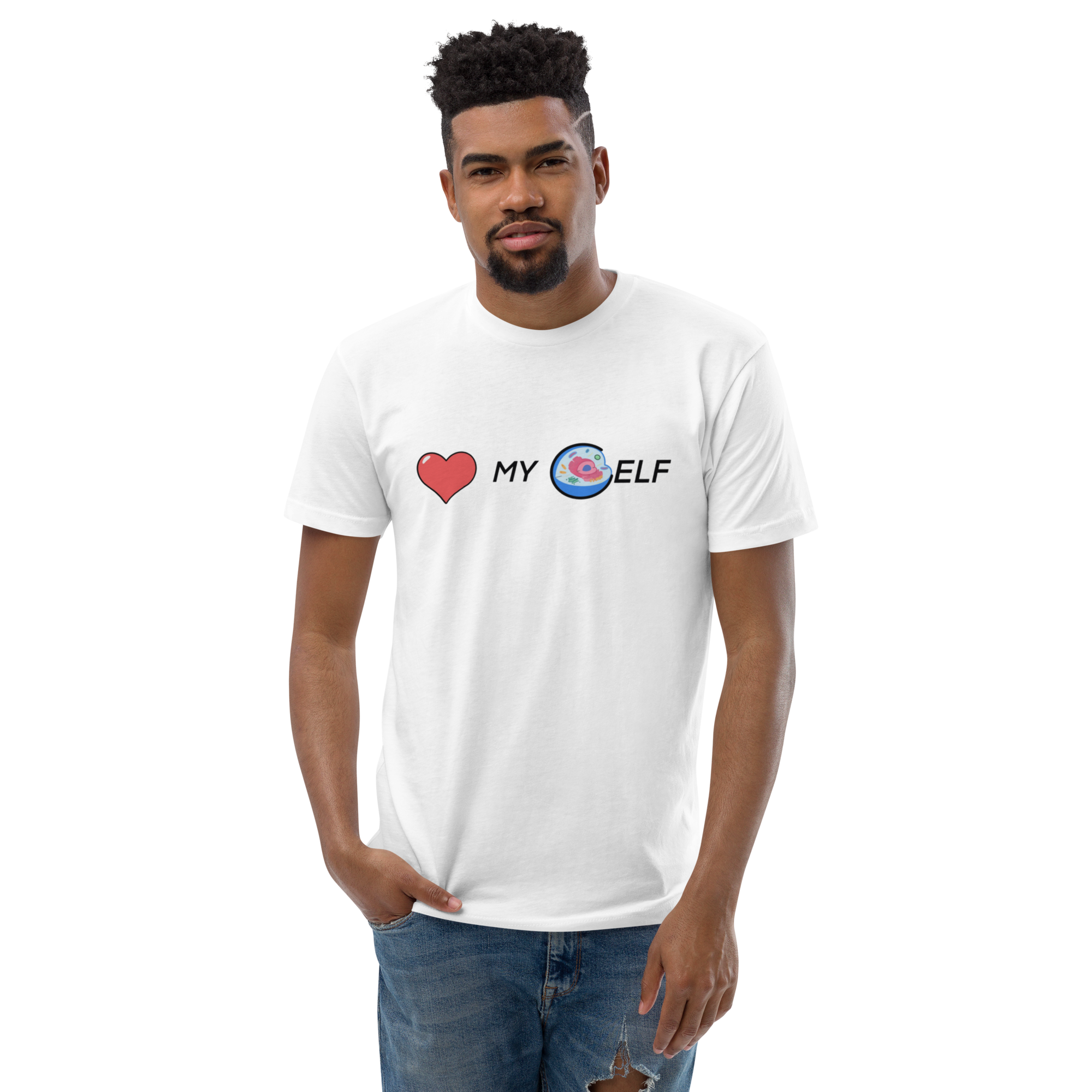 Cell-f Love T-Shirt - Self-Love Design, Premium Quality, Love Your CELL-F Tee: Cellular Self-Love Message, Comfortable Cotton, Unisex, Cell-f Love  T-shirt