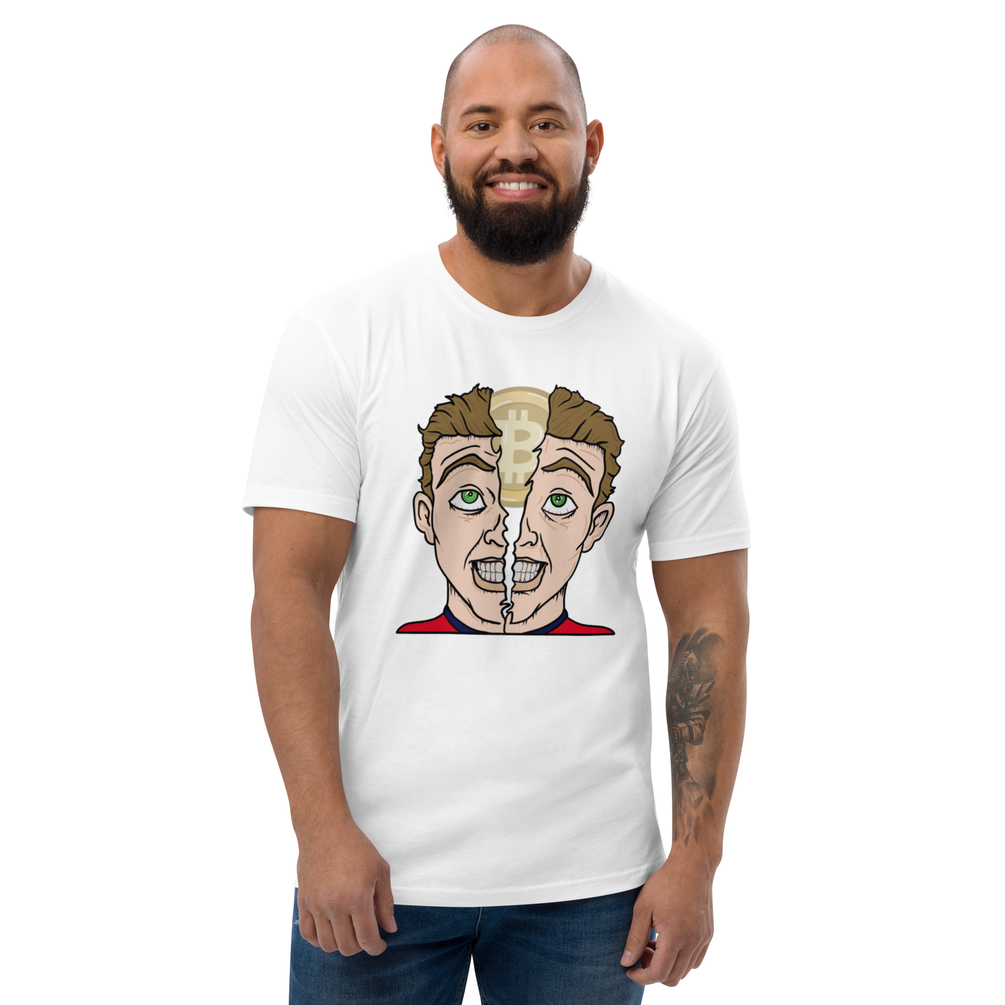 Bitcoin Brain Revelation T-Shirt - Iconic Design, Premium Quality for BTC Enthusiasts, Bitcoin Revelation T-Shirt: Mind-Opening Crypto Design, Unisex Cotton Tee BTC ON THE BRAIN